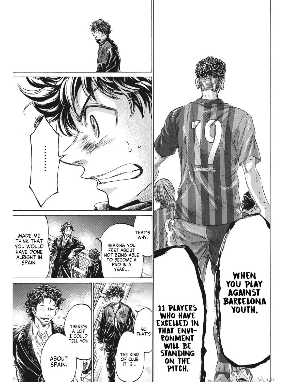 Read Ao Ashi chapter 312 image 33 on Lezhin