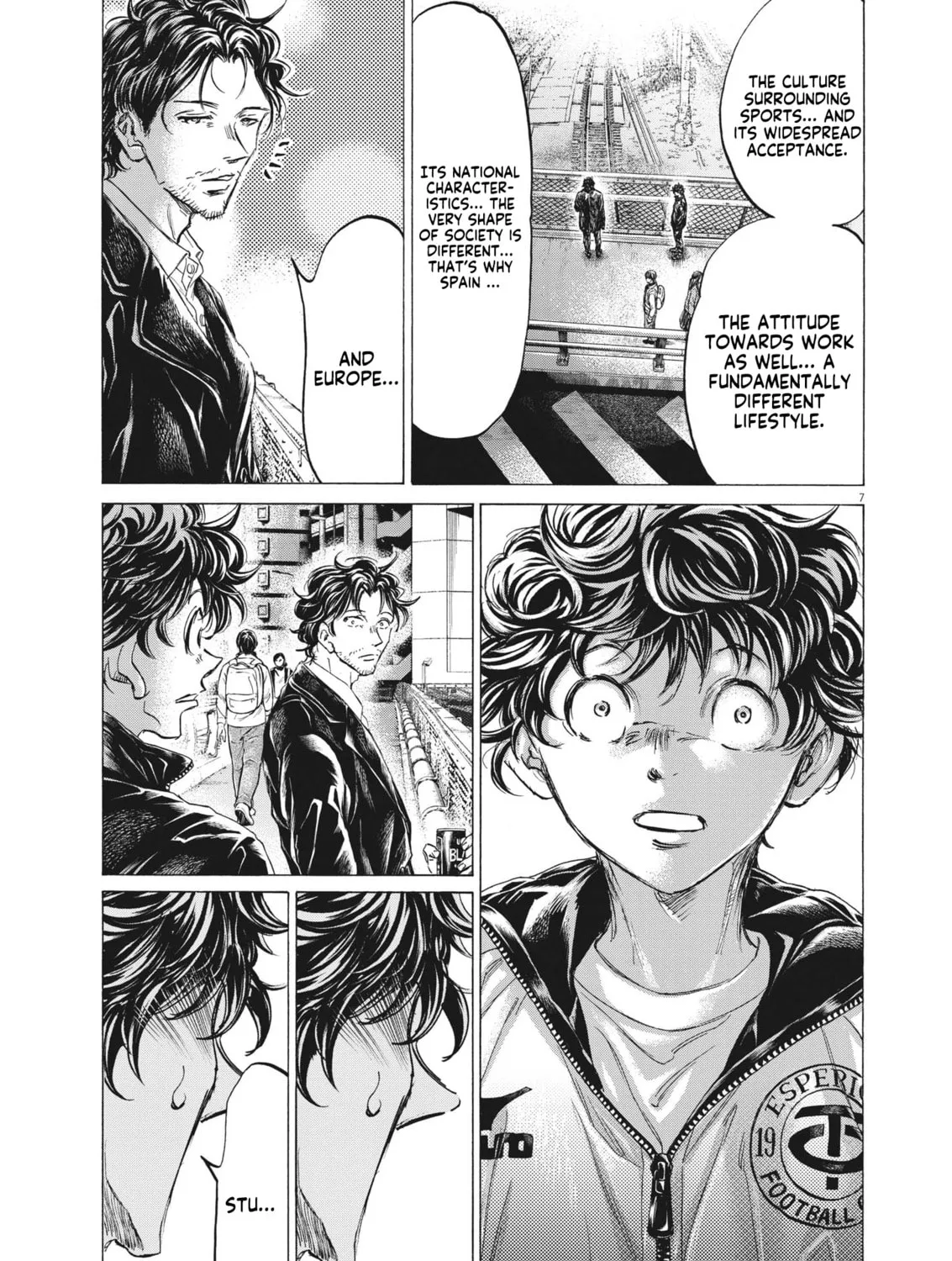 Read Ao Ashi chapter 313 image 11 on Lezhin