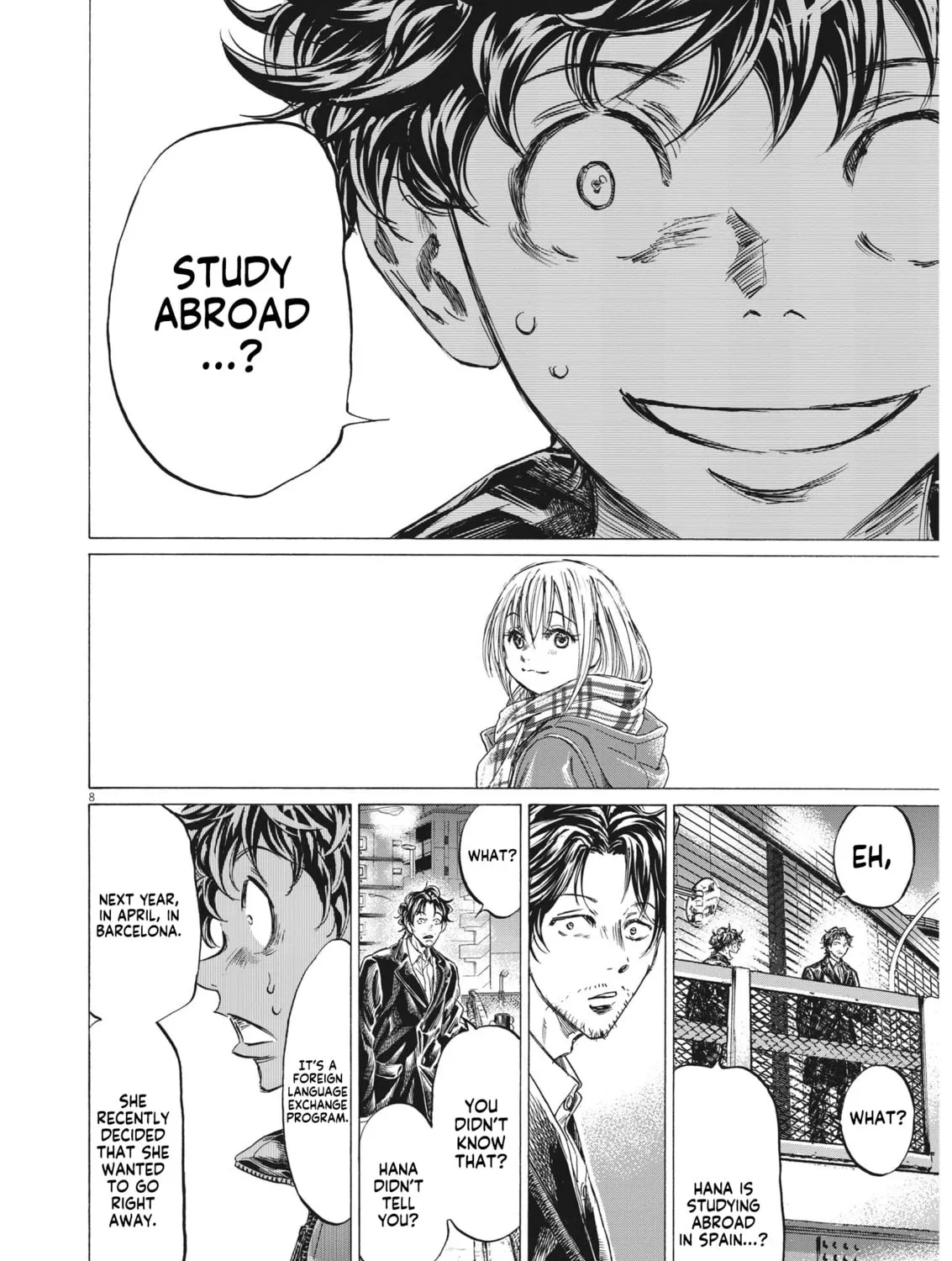 Read Ao Ashi chapter 313 image 13 on Lezhin