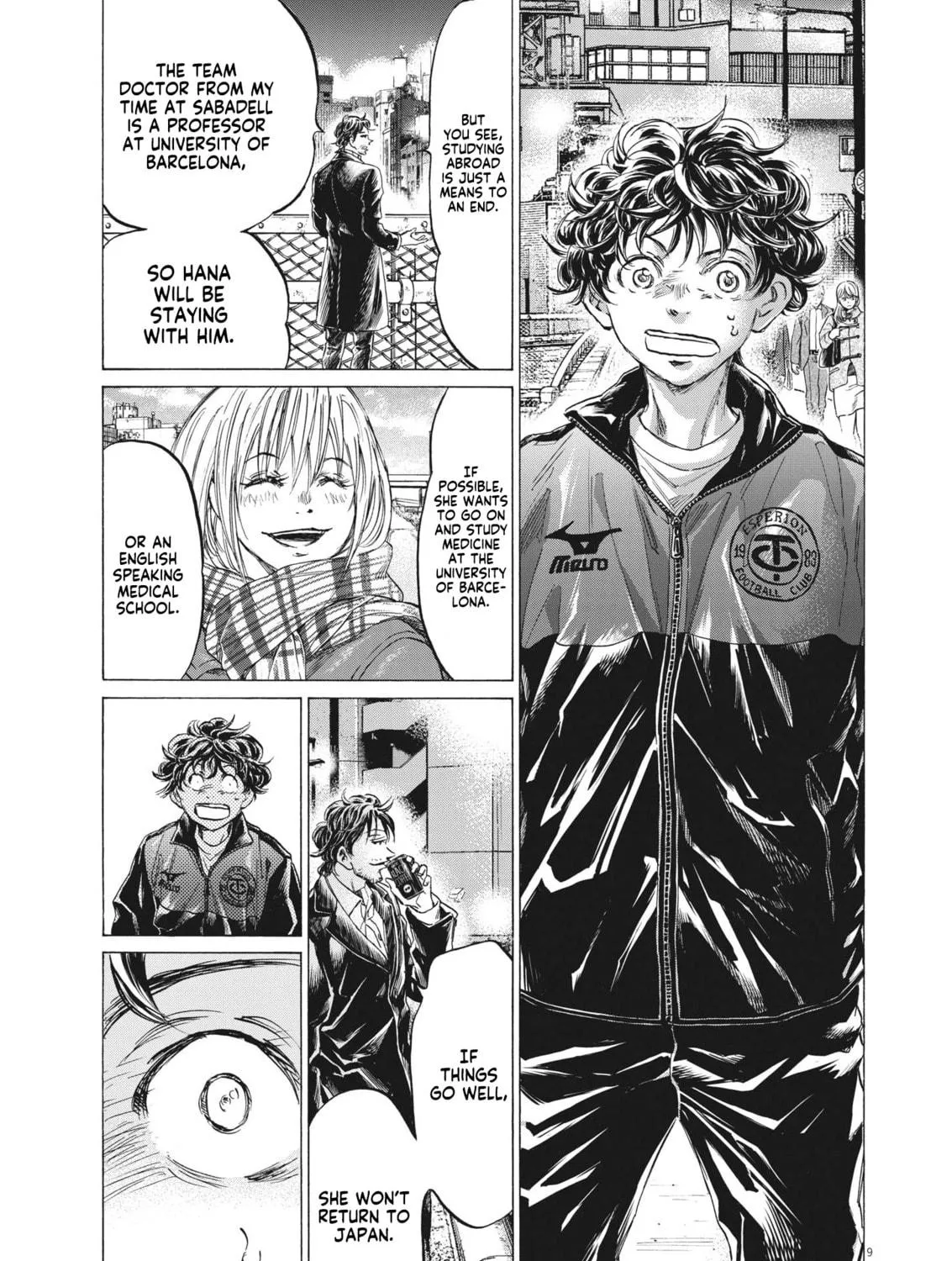 Read Ao Ashi chapter 313 image 15 on Lezhin
