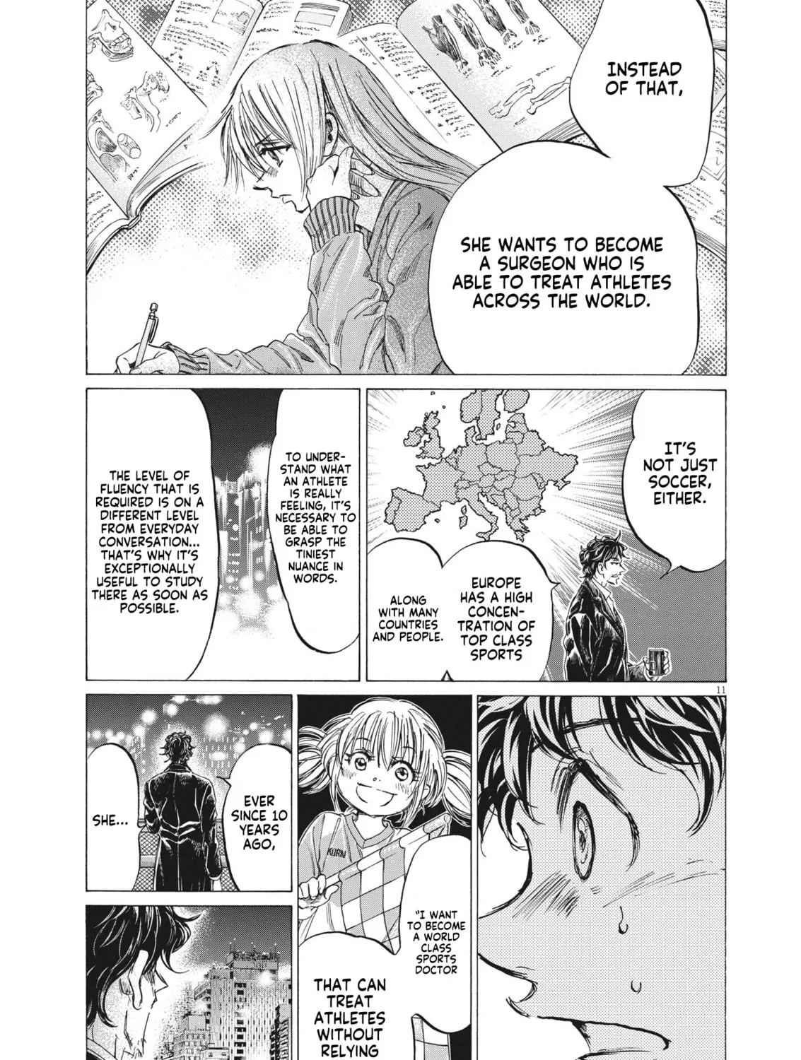 Read Ao Ashi chapter 313 image 19 on Lezhin