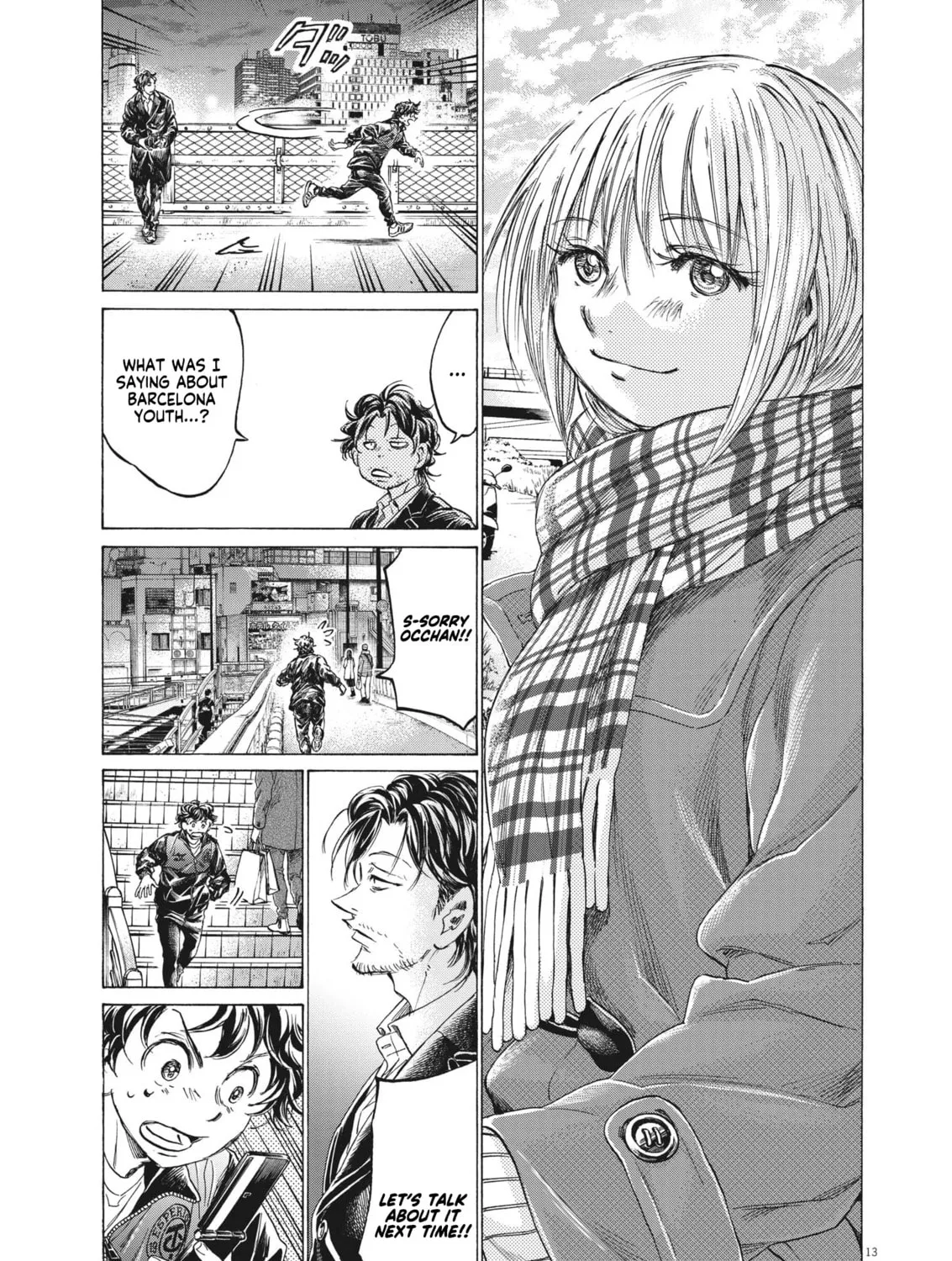 Read Ao Ashi chapter 313 image 23 on Lezhin