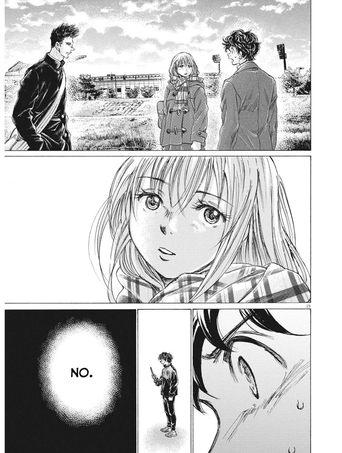 Read Ao Ashi chapter 313 image 27 on Lezhin