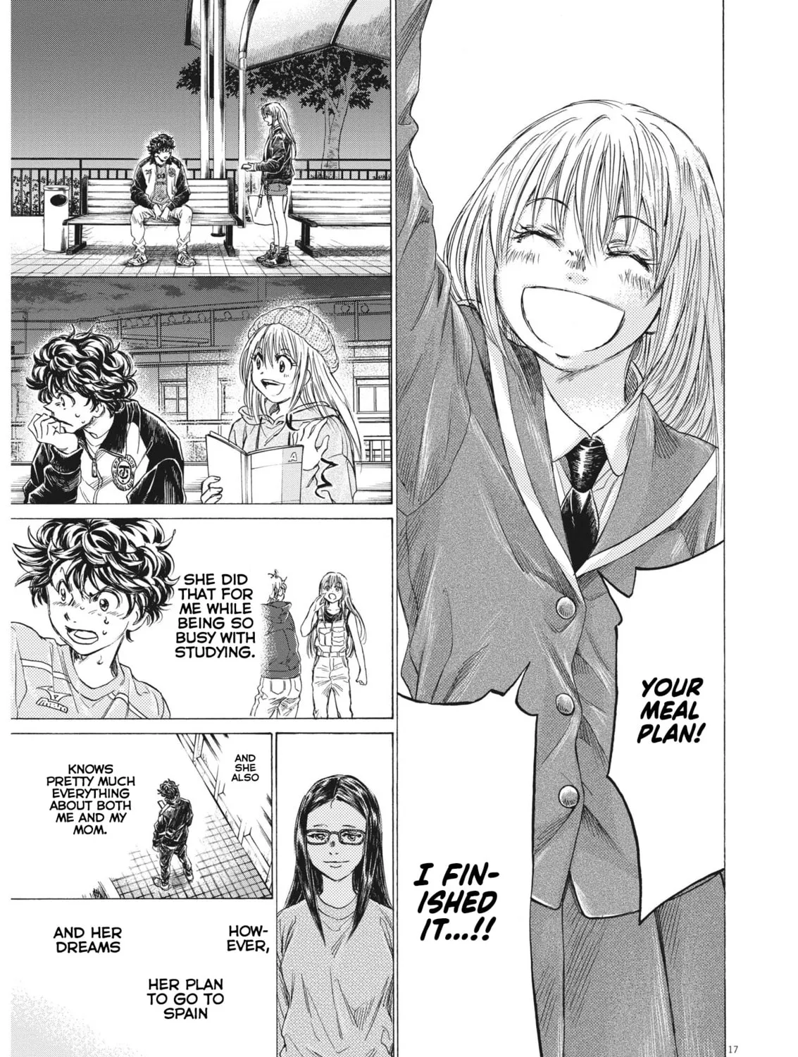 Read Ao Ashi chapter 313 image 31 on Lezhin