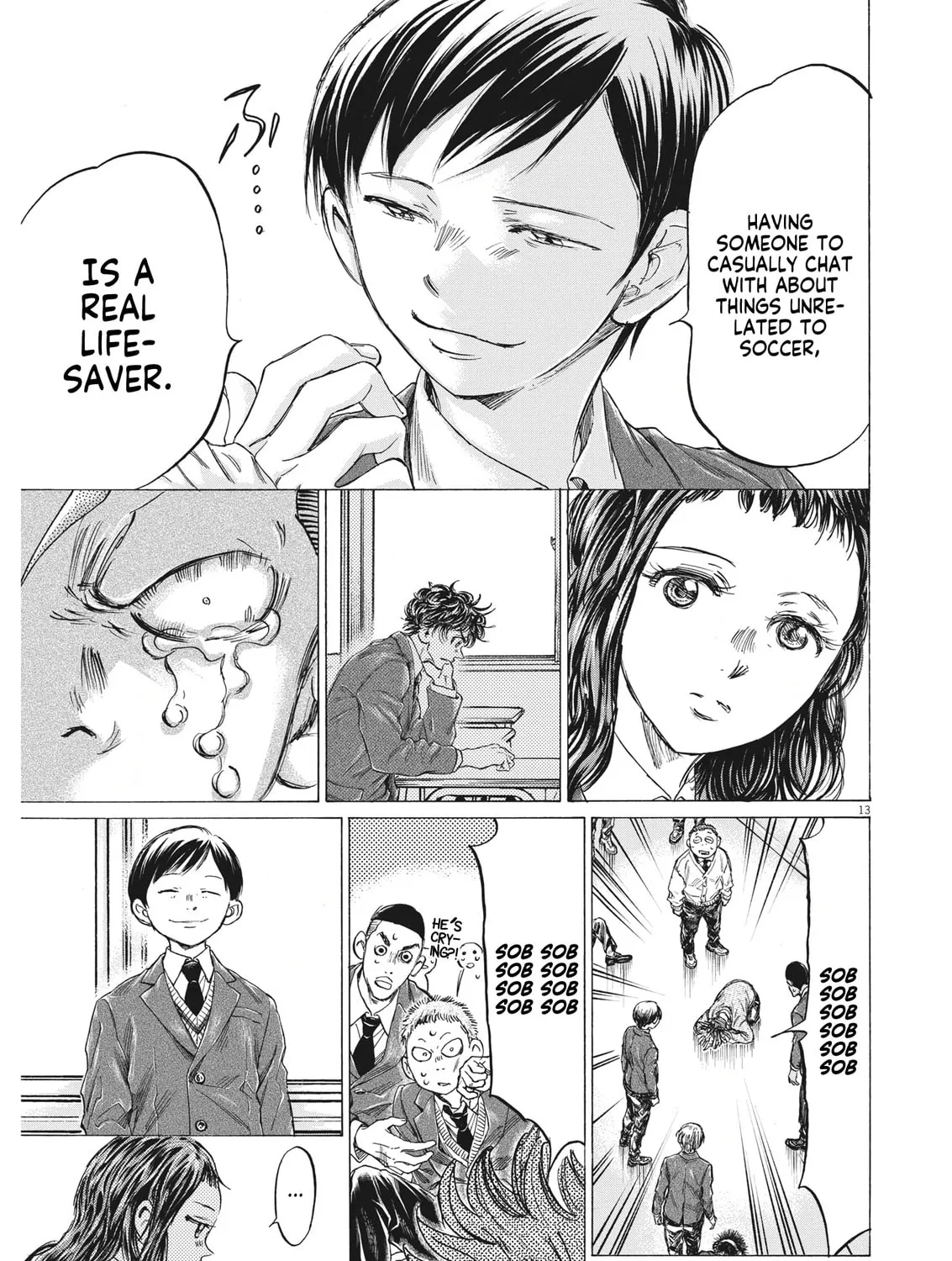 Read Ao Ashi chapter 314 image 25 on Lezhin