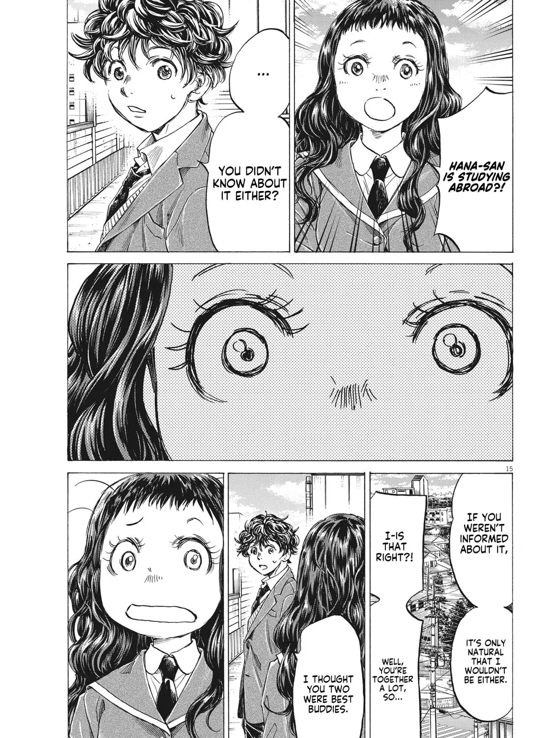 Read Ao Ashi chapter 314 image 29 on Lezhin