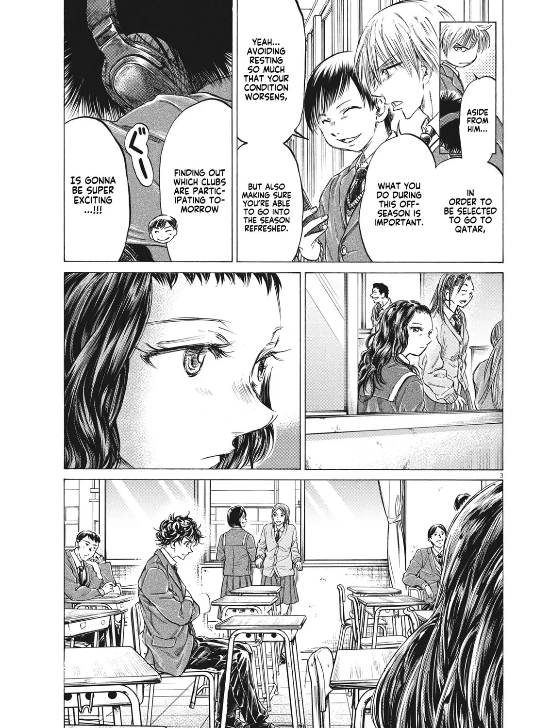 Read Ao Ashi chapter 314 image 5 on Lezhin