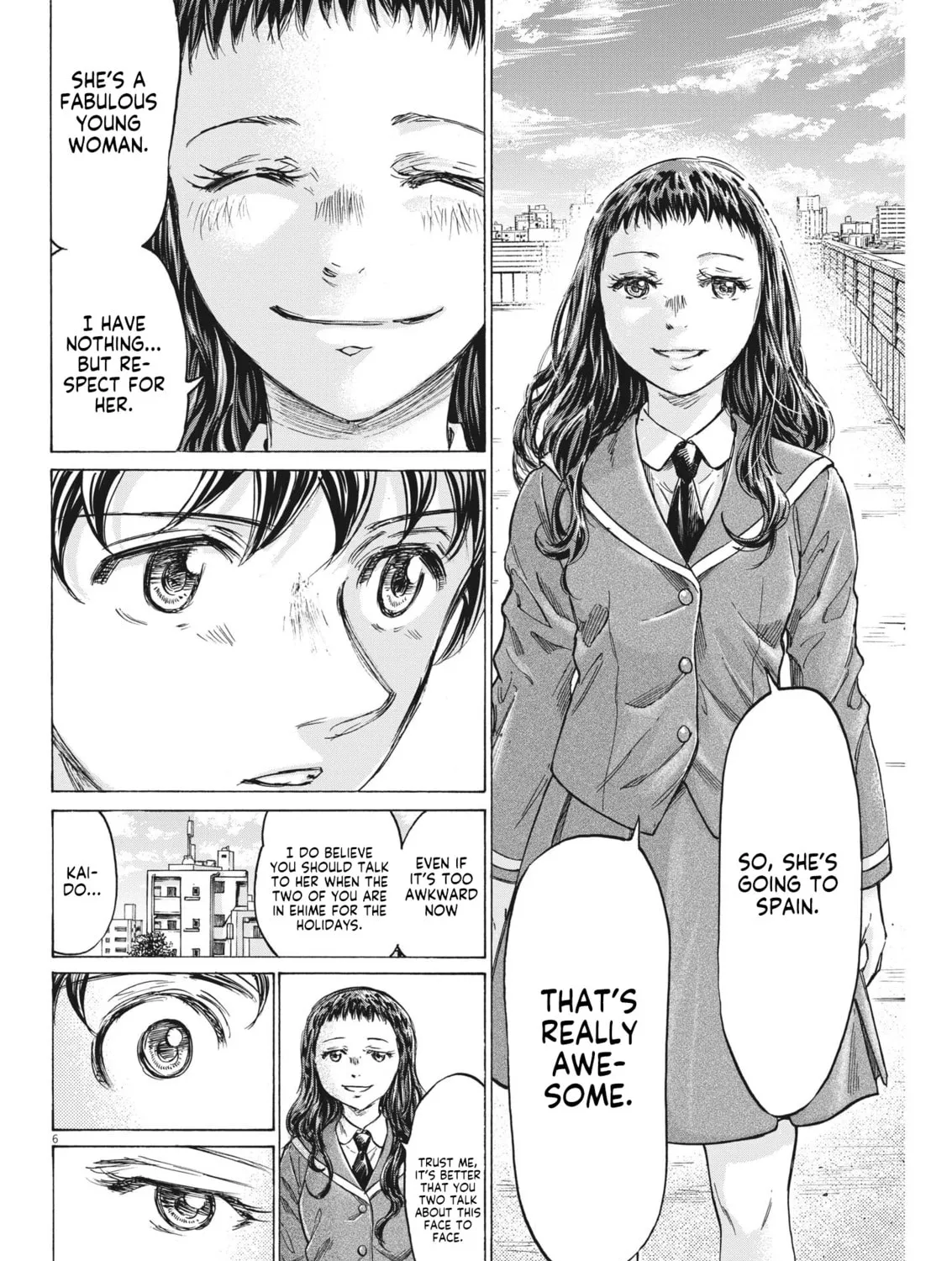 Read Ao Ashi chapter 315 image 11 on Lezhin