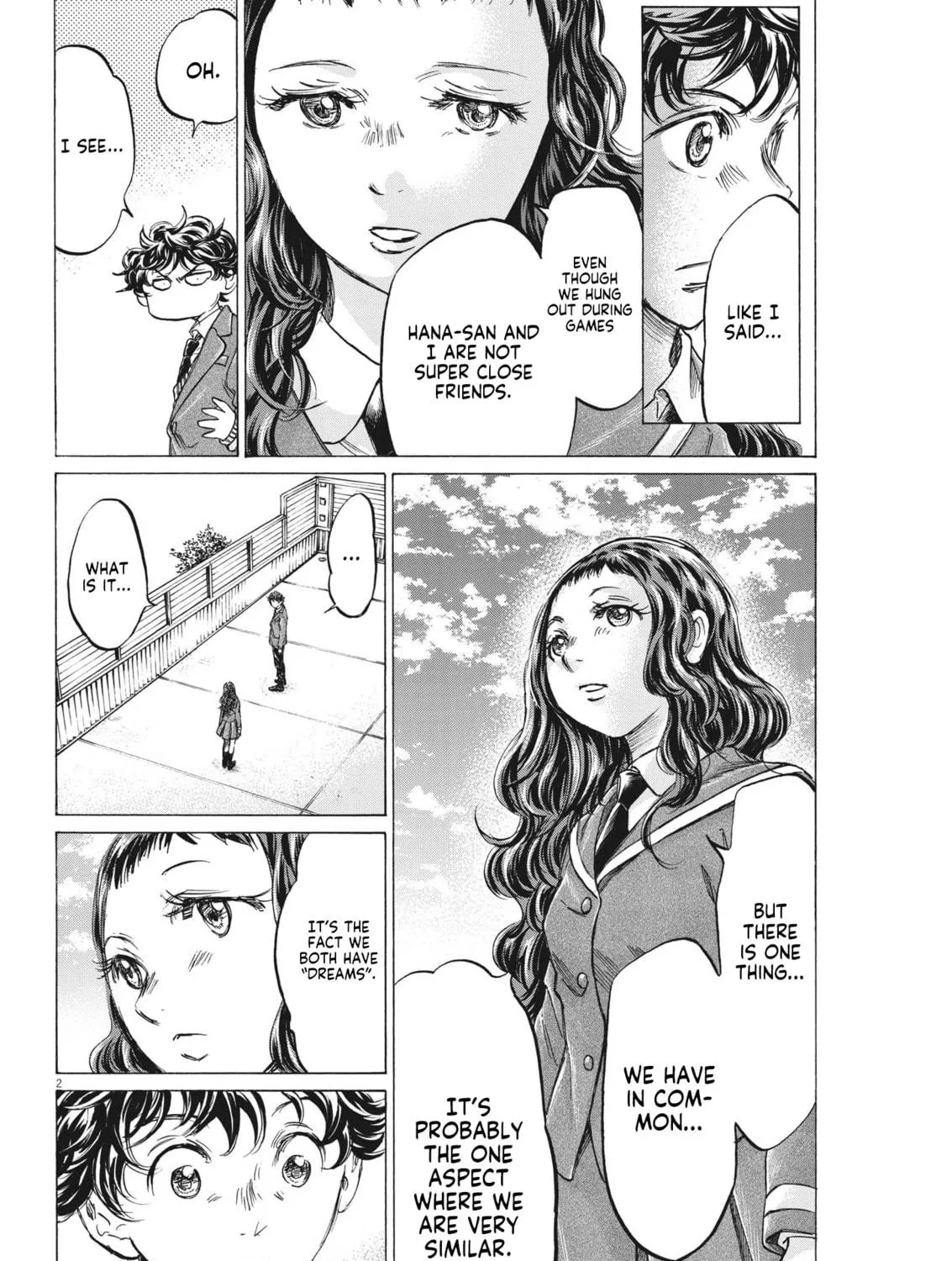 Read Ao Ashi chapter 315 image 3 on Lezhin