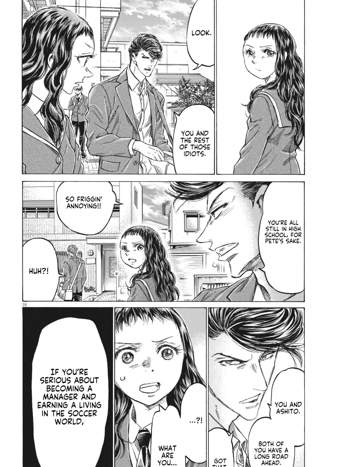 Read Ao Ashi chapter 315 image 31 on Lezhin