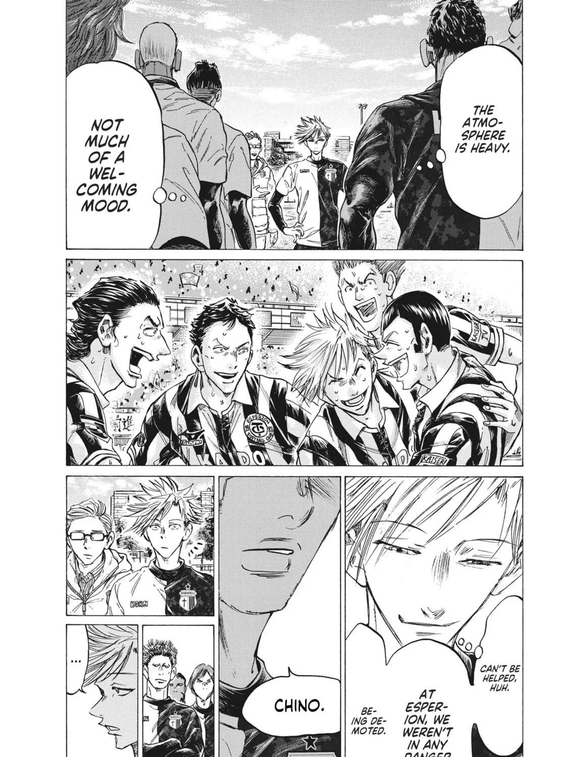 Read Ao Ashi chapter 317 image 17 on Lezhin