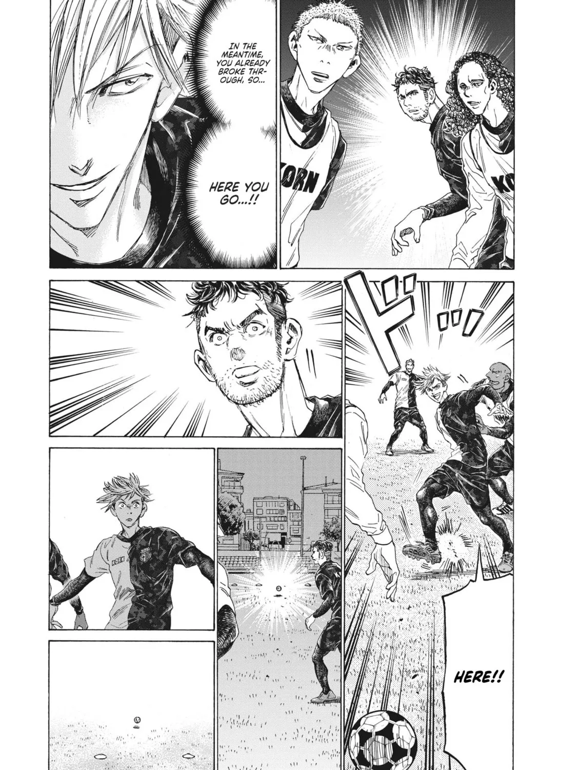 Read Ao Ashi chapter 317 image 23 on Lezhin