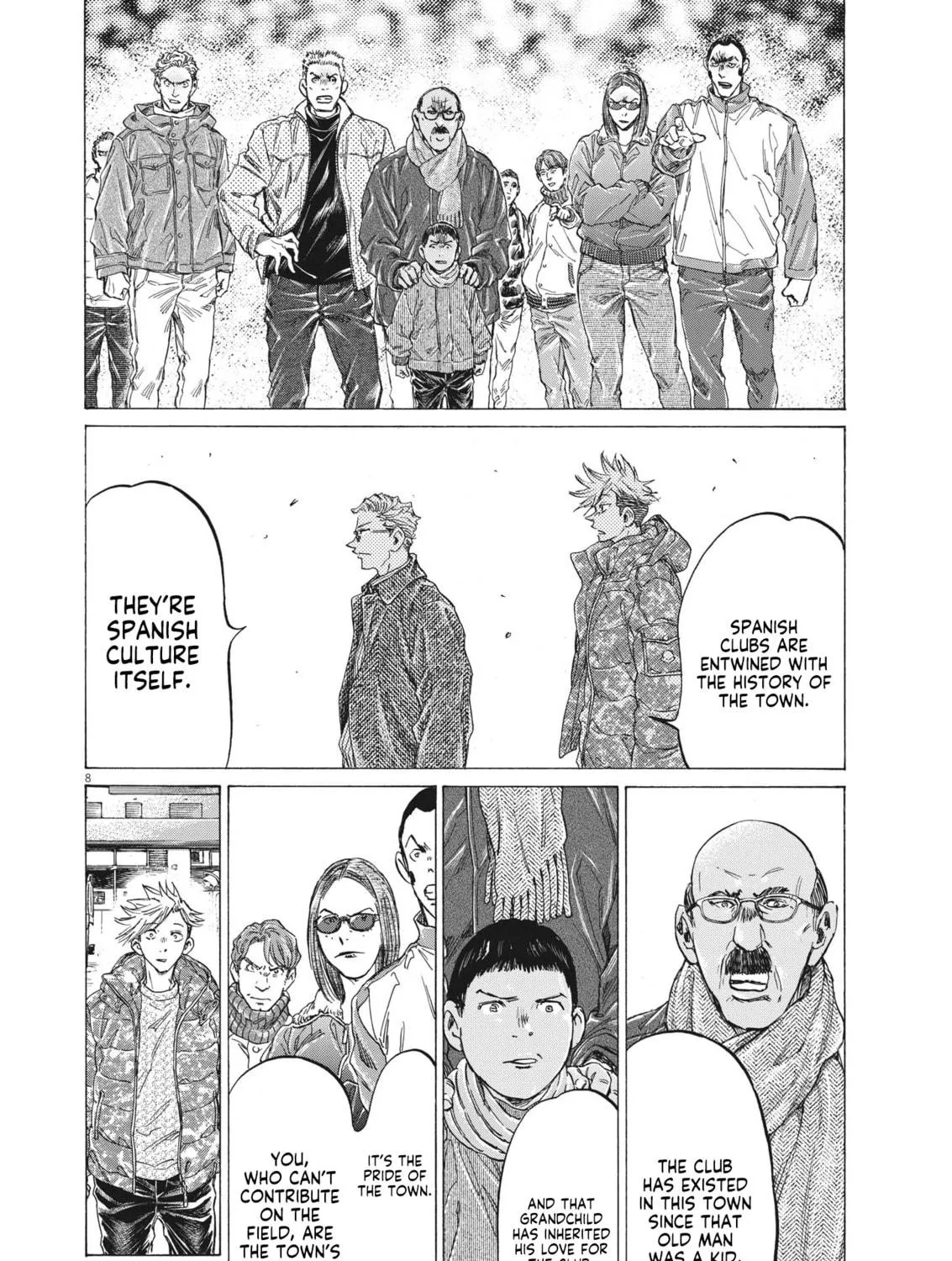Read Ao Ashi chapter 318 image 15 on Lezhin