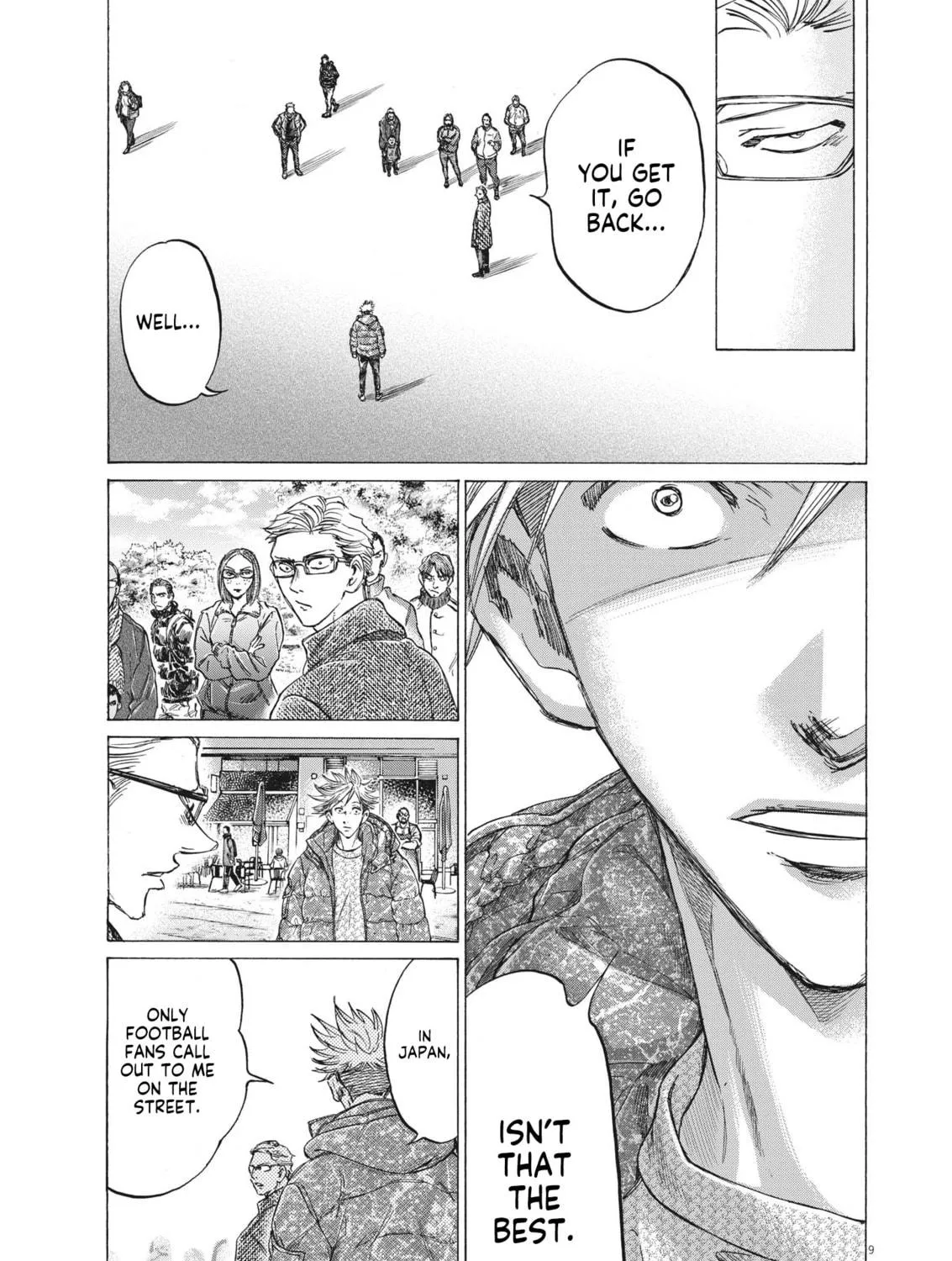 Read Ao Ashi chapter 318 image 17 on Lezhin