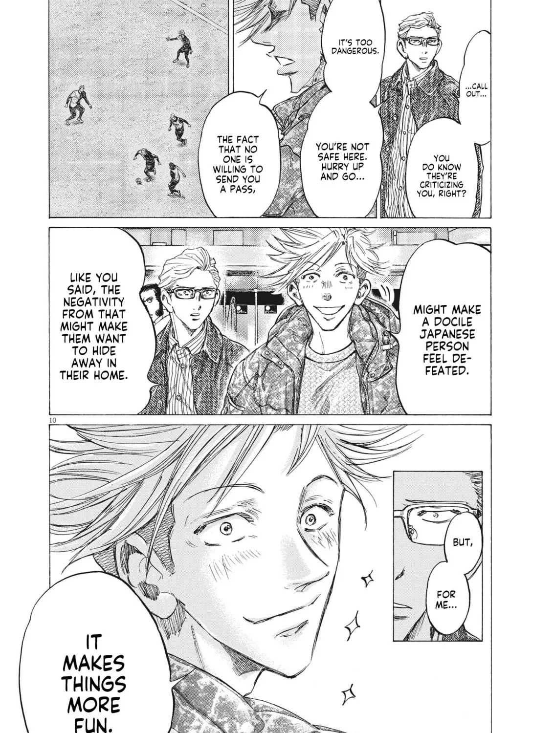 Read Ao Ashi chapter 318 image 19 on Lezhin