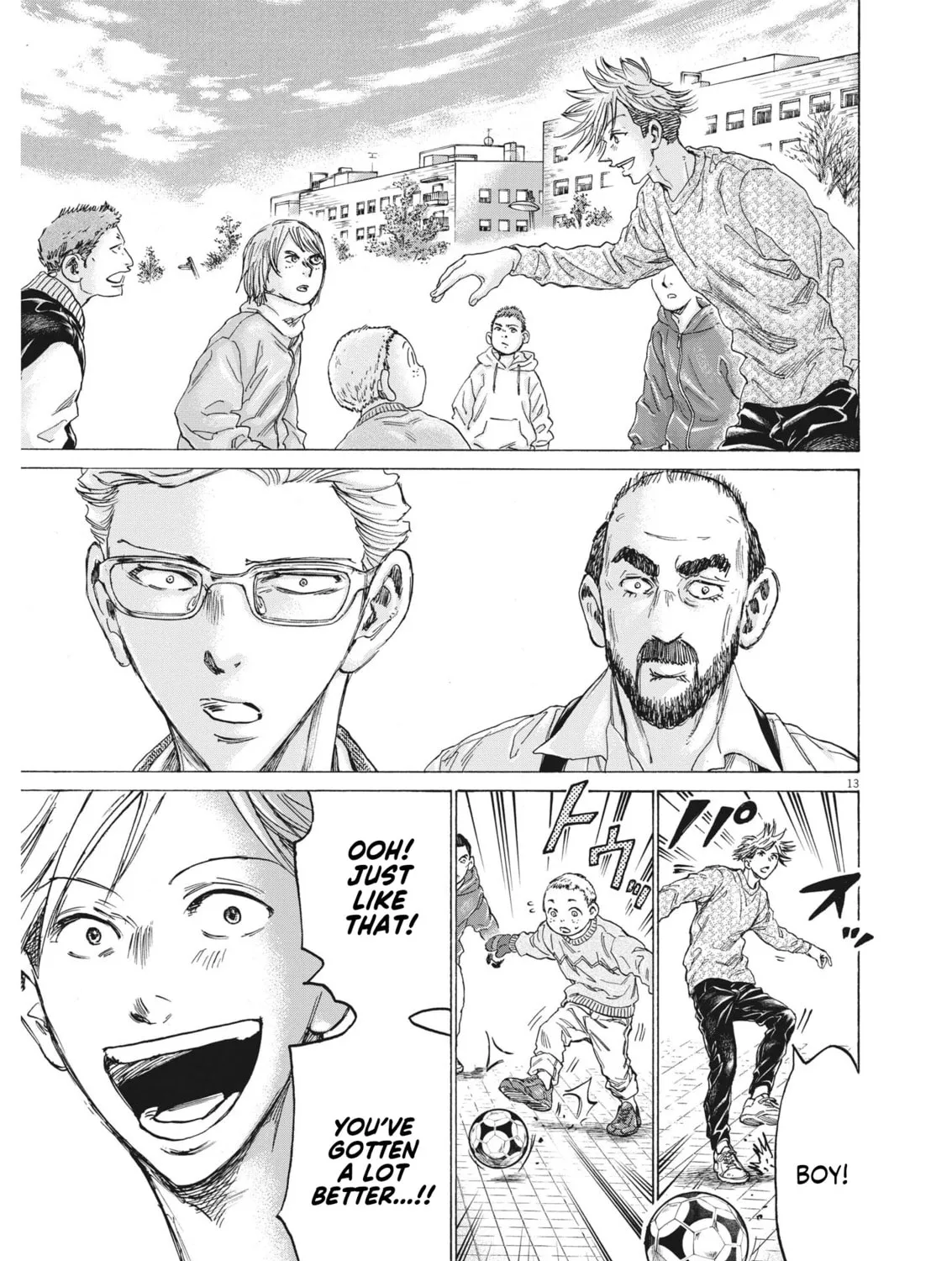 Read Ao Ashi chapter 318 image 25 on Lezhin