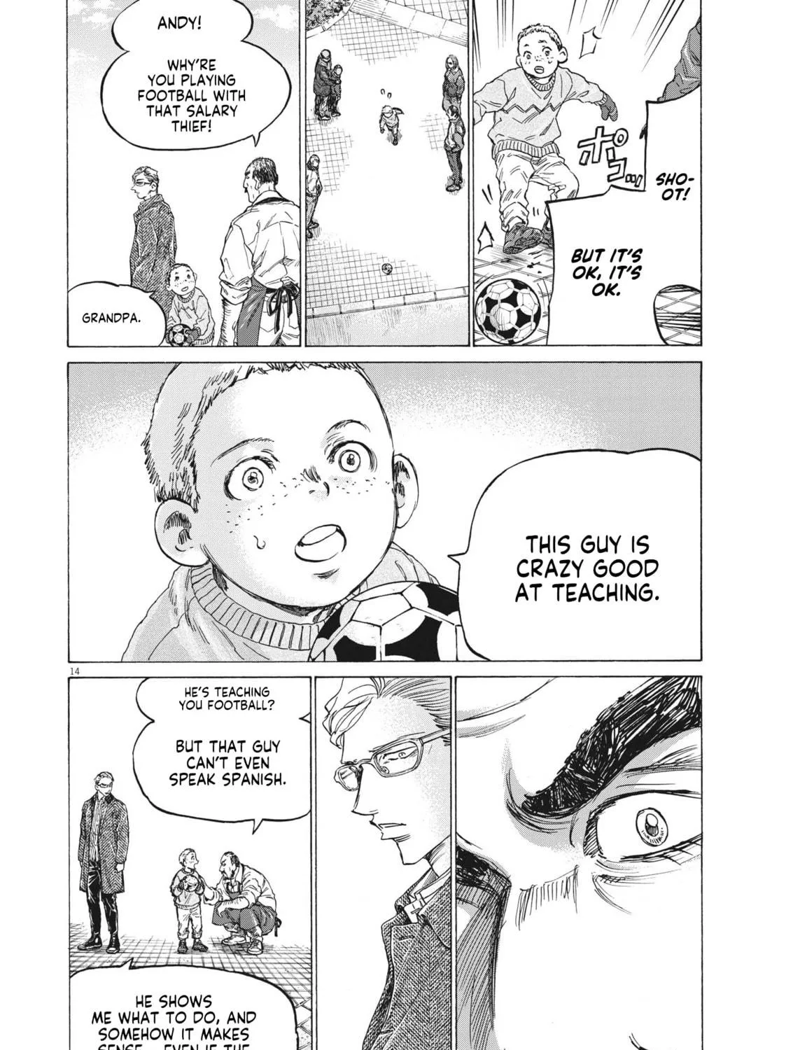 Read Ao Ashi chapter 318 image 27 on Lezhin