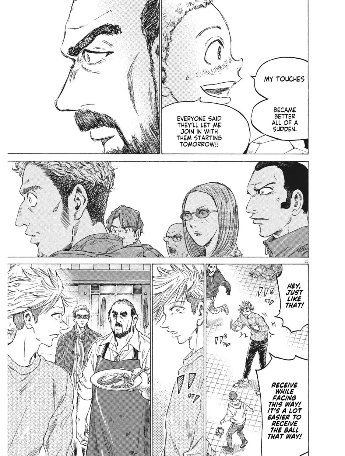 Read Ao Ashi chapter 318 image 29 on Lezhin