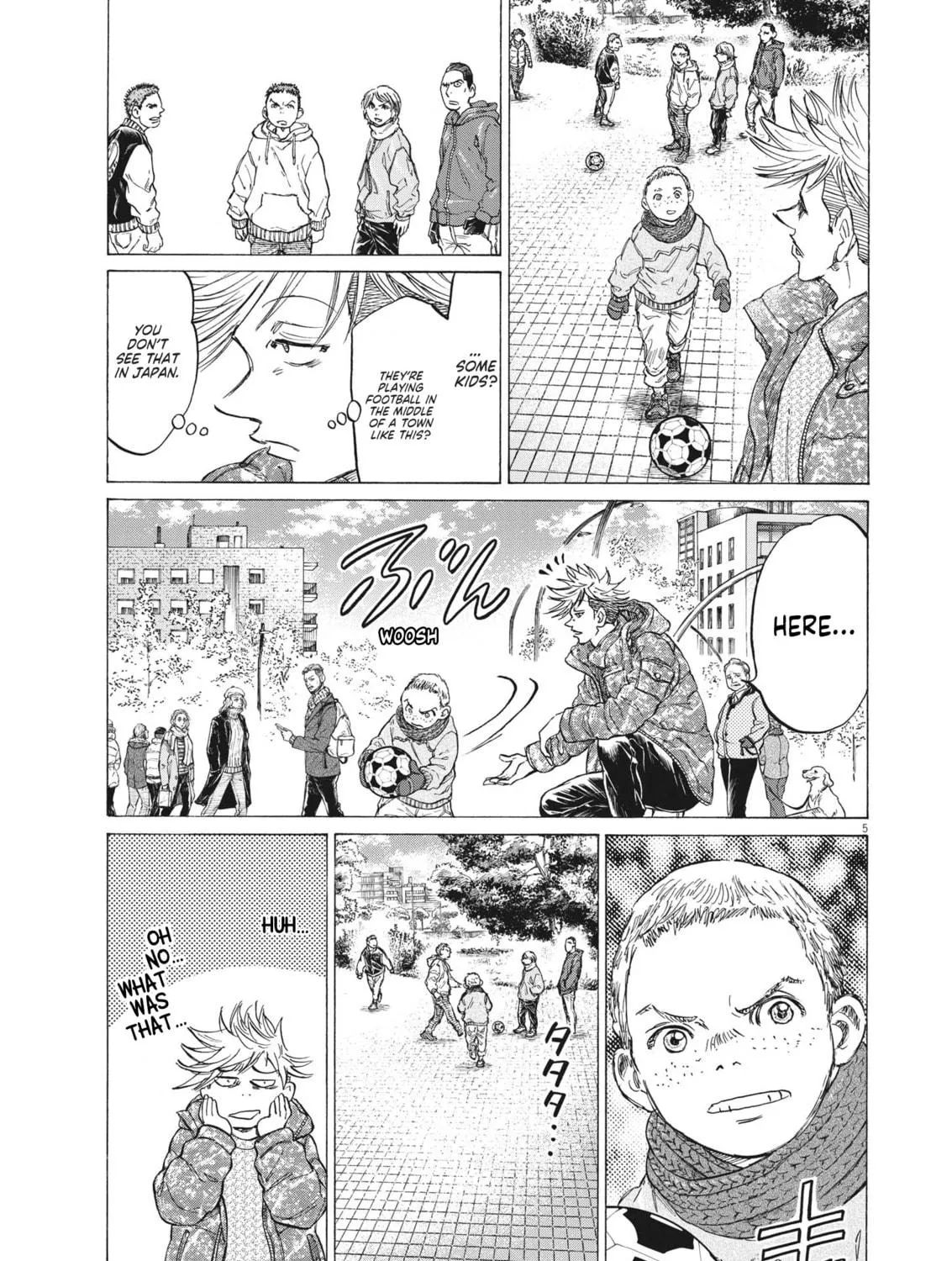 Read Ao Ashi chapter 318 image 9 on Lezhin