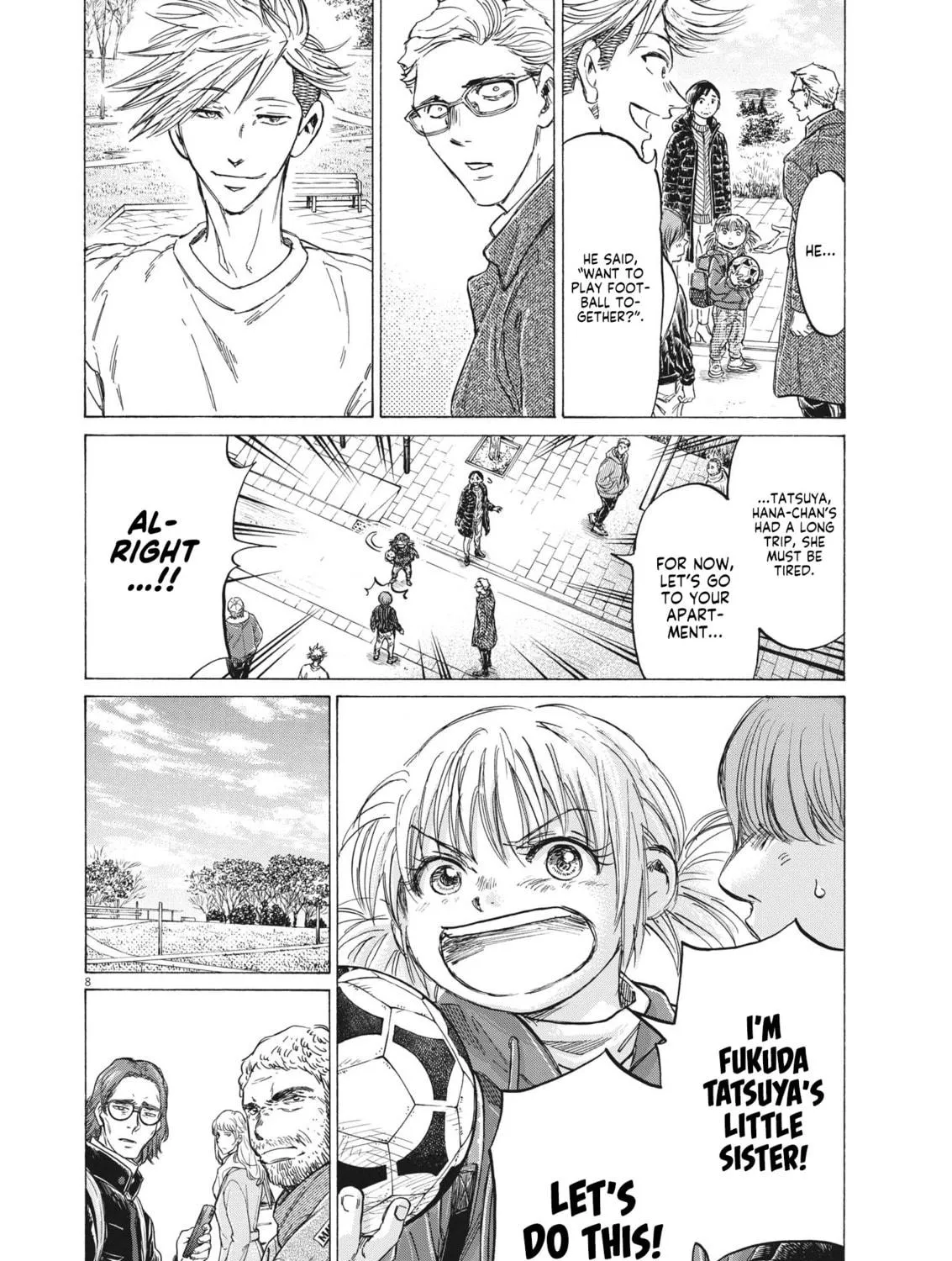Read Ao Ashi chapter 319 image 15 on Lezhin