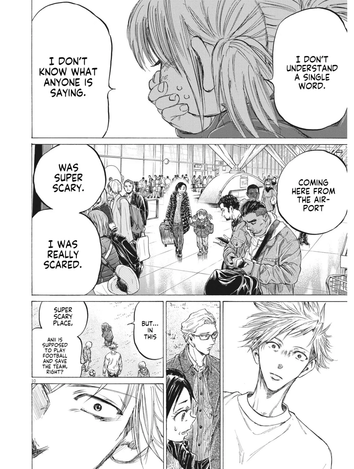 Read Ao Ashi chapter 319 image 19 on Lezhin