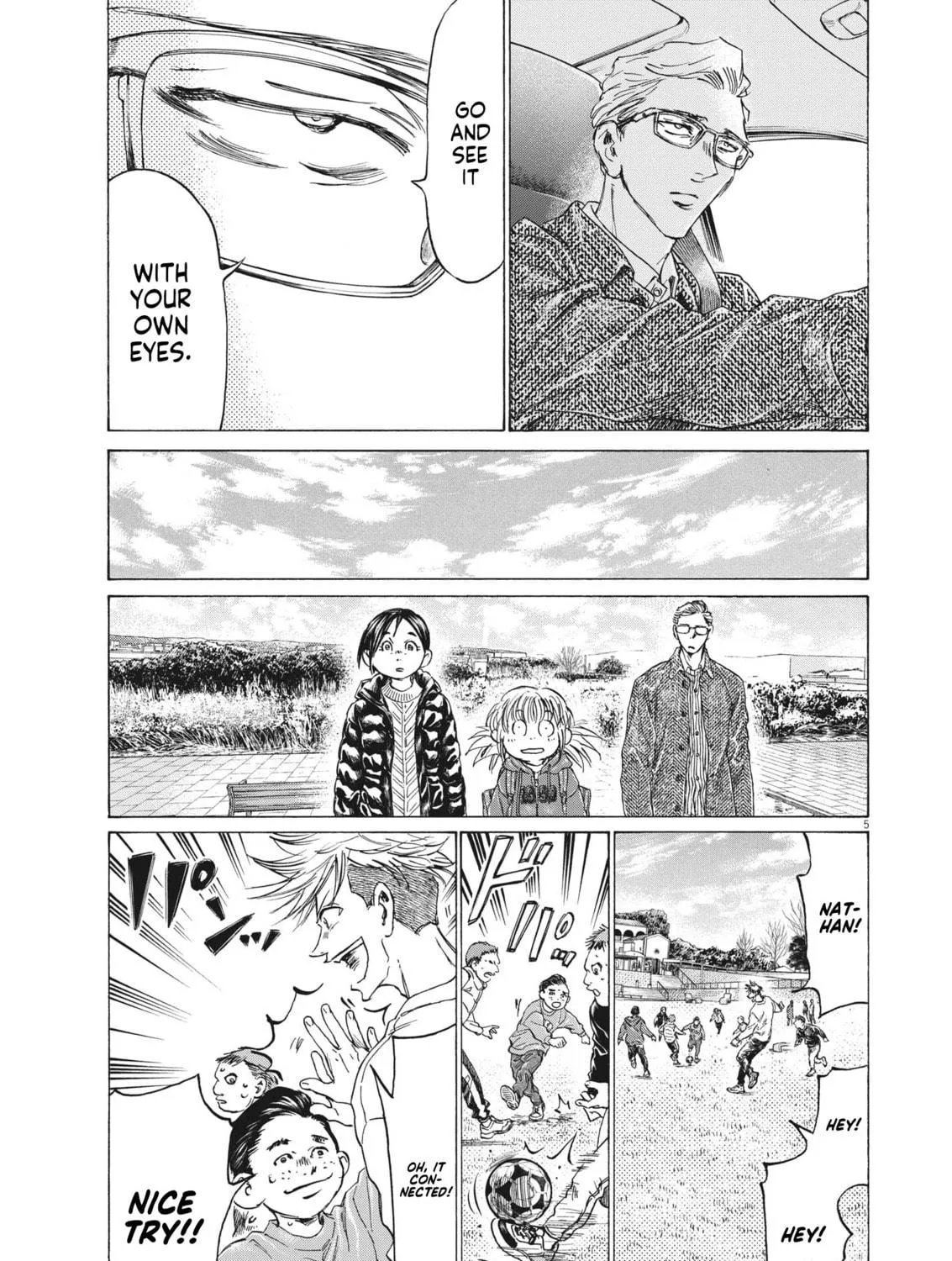Read Ao Ashi chapter 319 image 9 on Lezhin