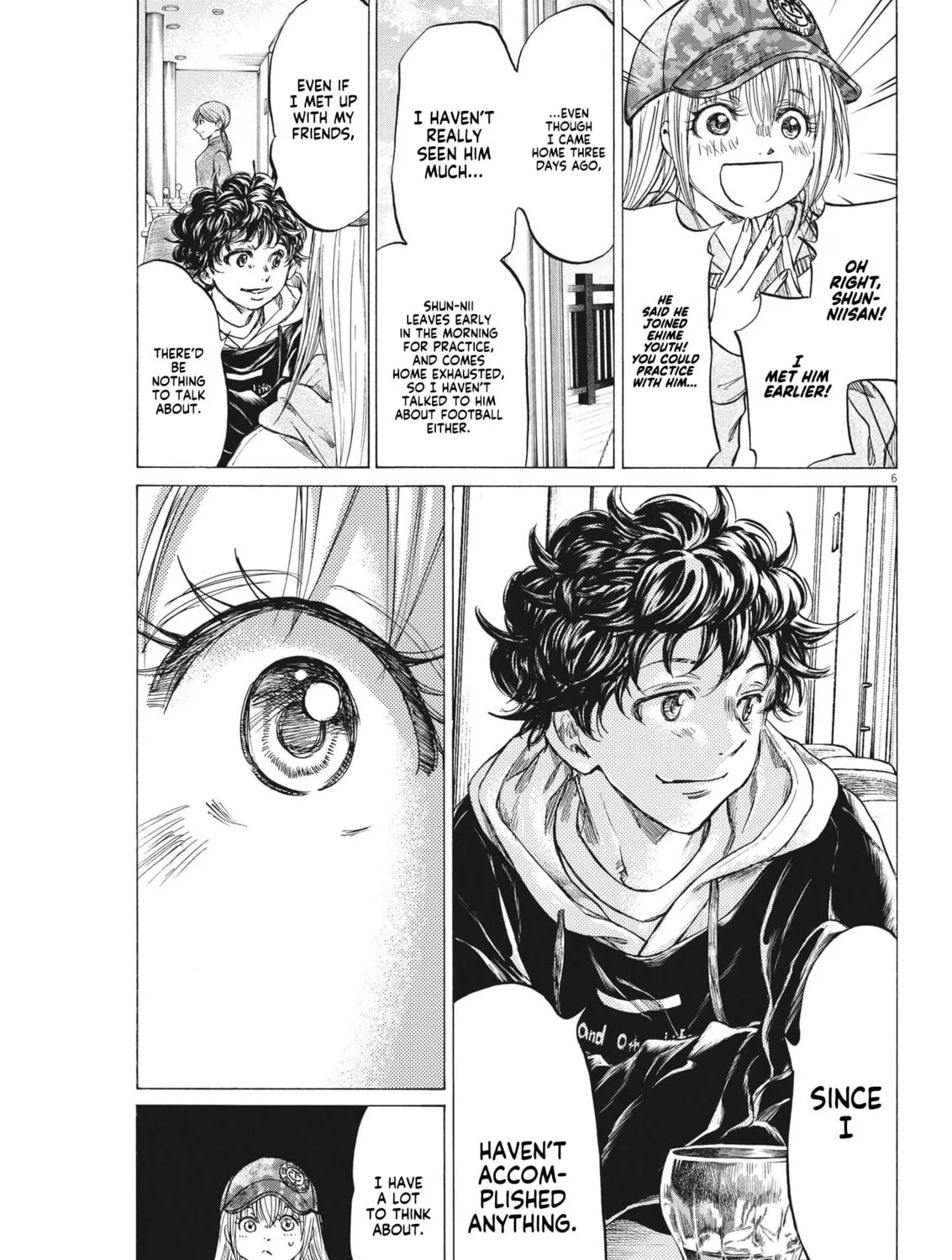 Read Ao Ashi chapter 321 image 12 on Lezhin