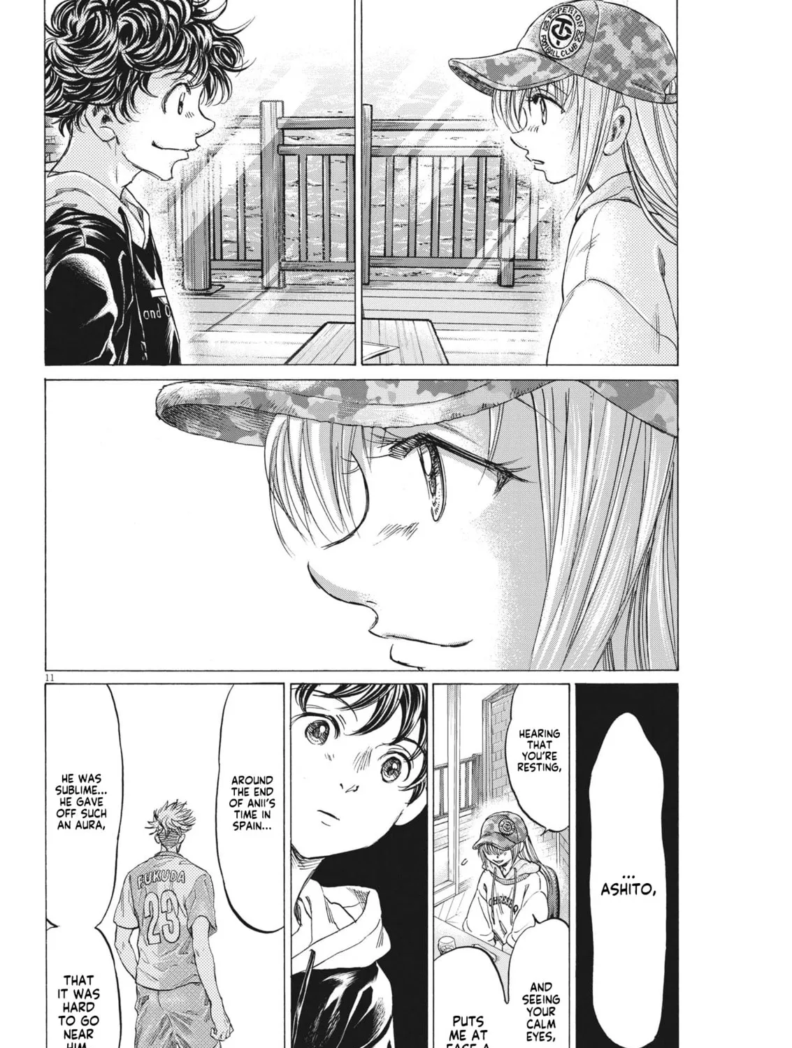 Read Ao Ashi chapter 321 image 22 on Lezhin