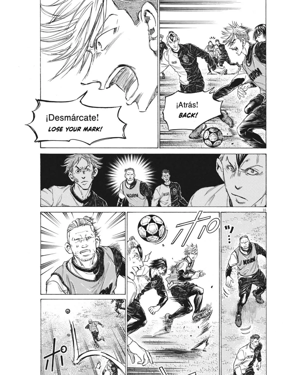 Read Ao Ashi chapter 321 image 32 on Lezhin