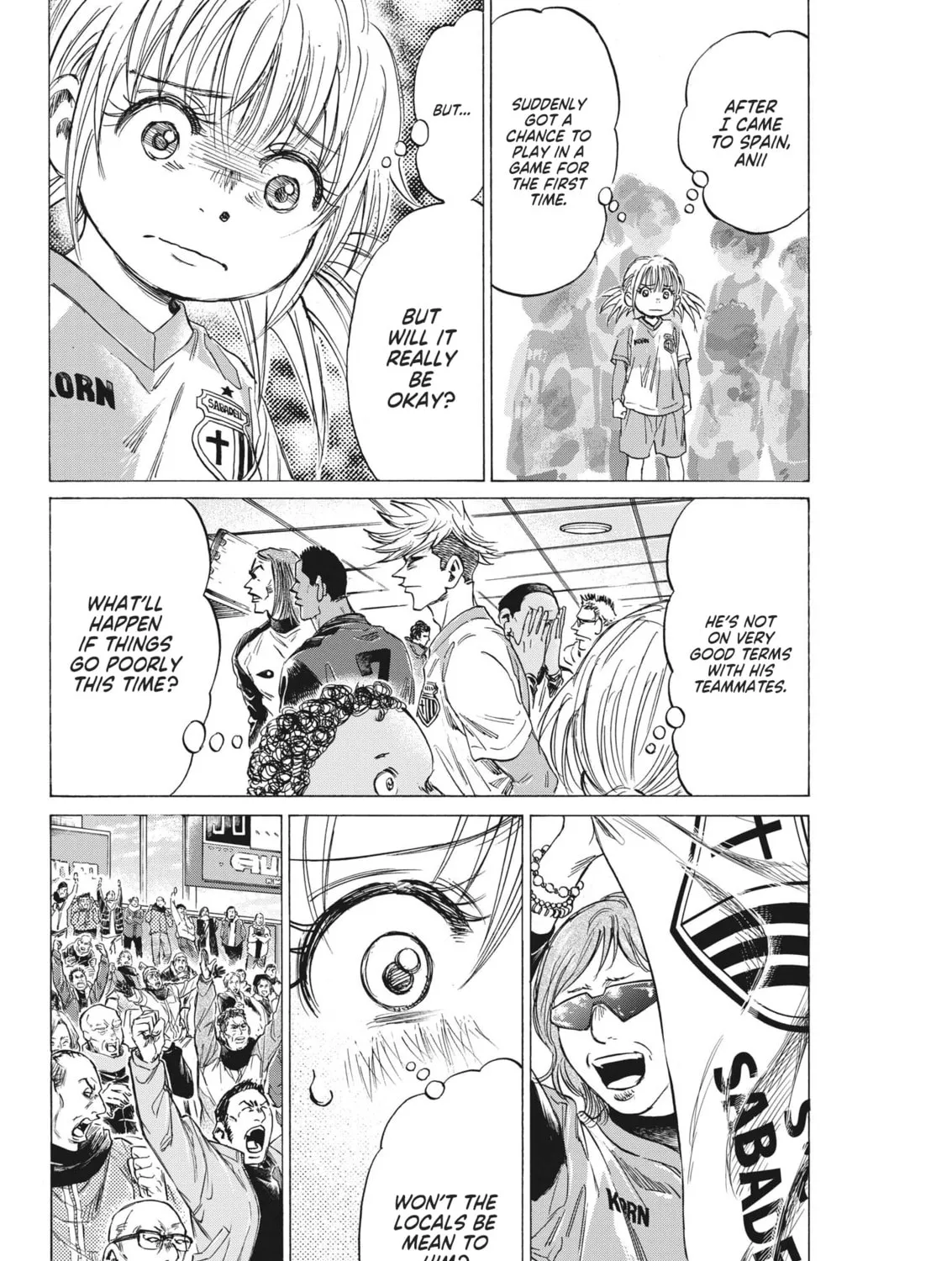 Read Ao Ashi chapter 322 image 12 on Lezhin