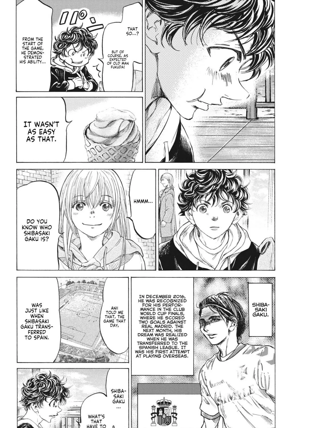 Read Ao Ashi chapter 322 image 20 on Lezhin