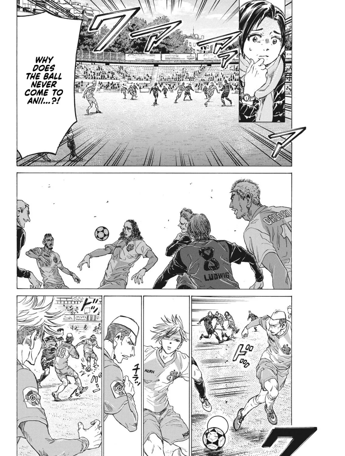 Read Ao Ashi chapter 322 image 24 on Lezhin