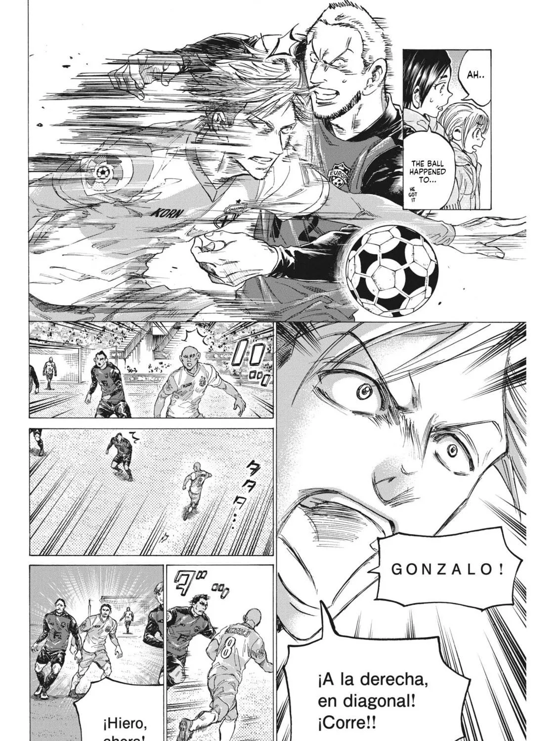 Read Ao Ashi chapter 322 image 32 on Lezhin