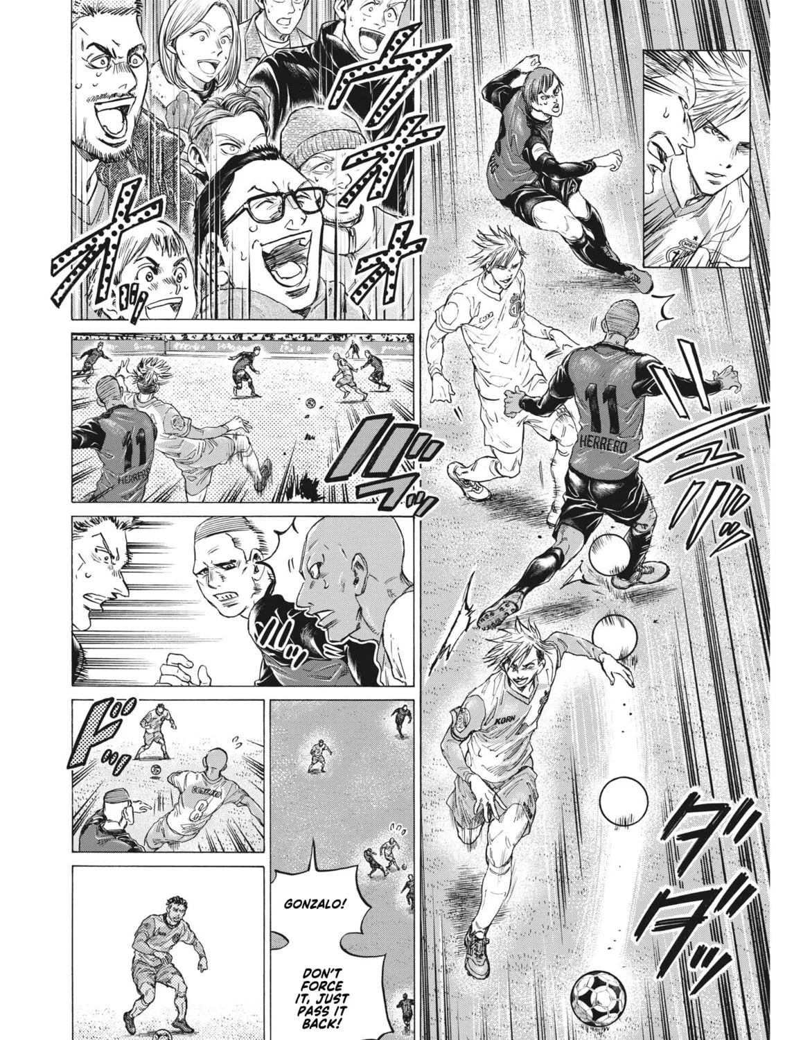 Read Ao Ashi chapter 323 image 12 on Lezhin