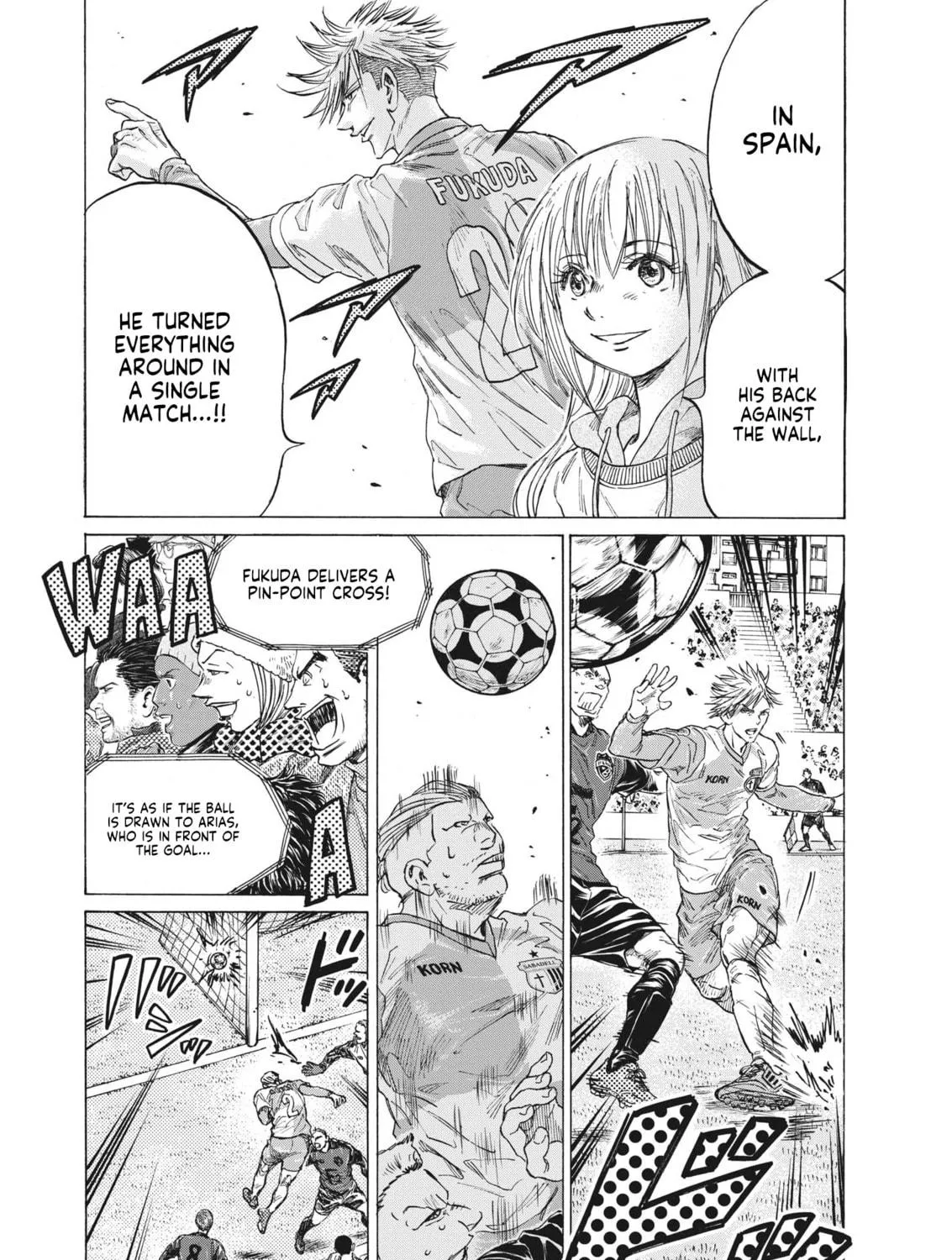 Read Ao Ashi chapter 323 image 20 on Lezhin