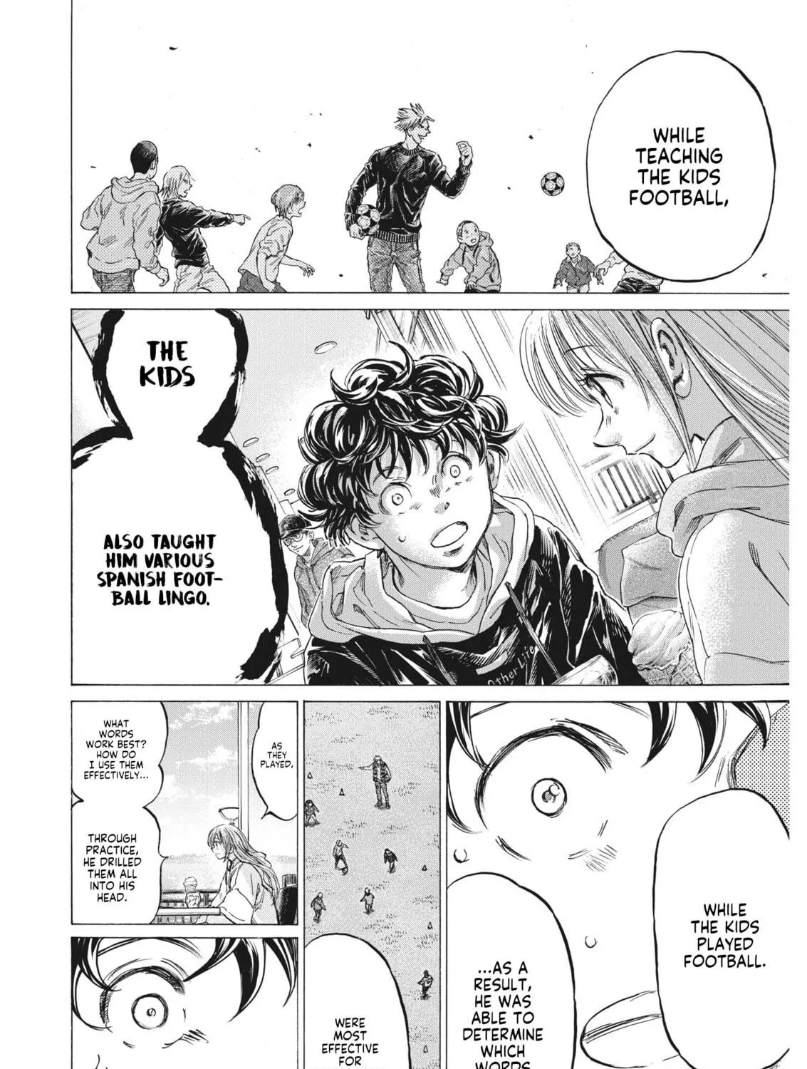 Read Ao Ashi chapter 323 image 32 on Lezhin