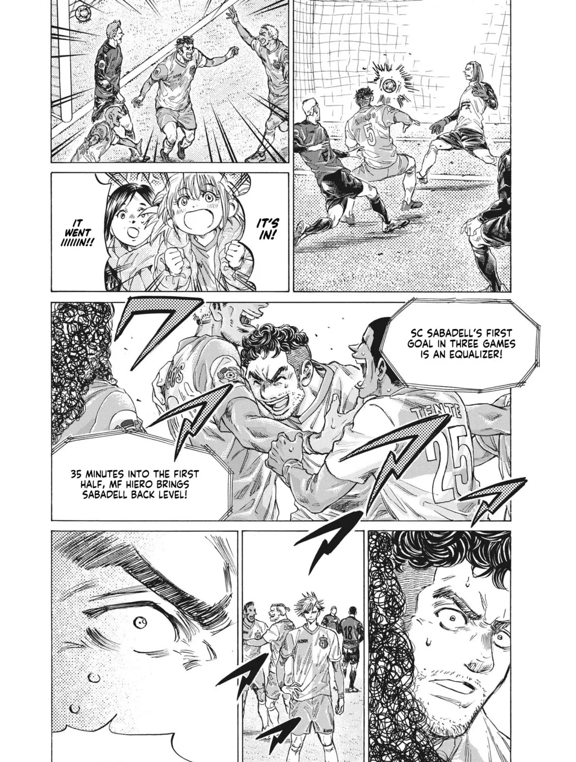 Read Ao Ashi chapter 323 image 4 on Lezhin