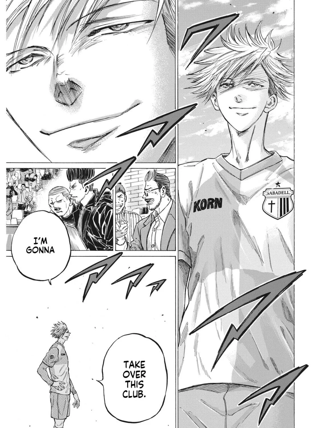 Read Ao Ashi chapter 323 image 6 on Lezhin