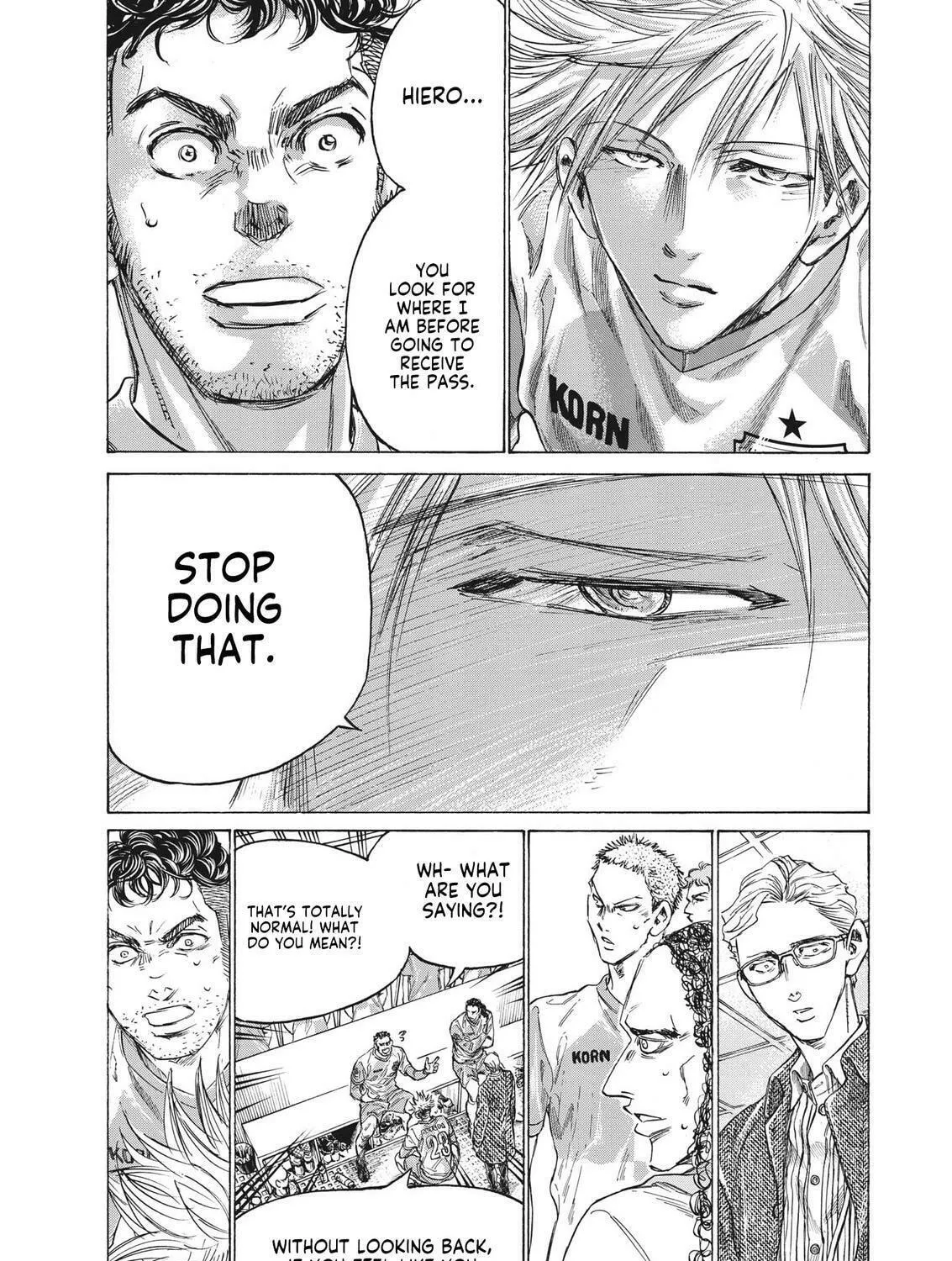 Read Ao Ashi chapter 324 image 4 on Lezhin