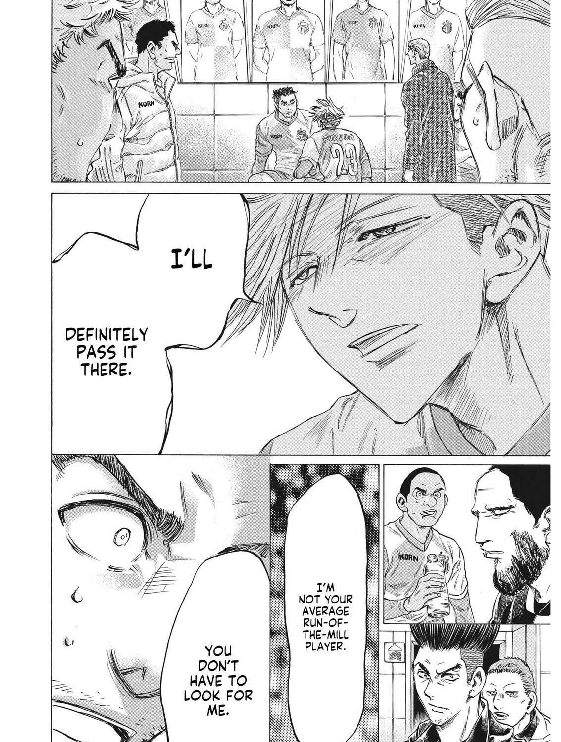 Read Ao Ashi chapter 324 image 6 on Lezhin