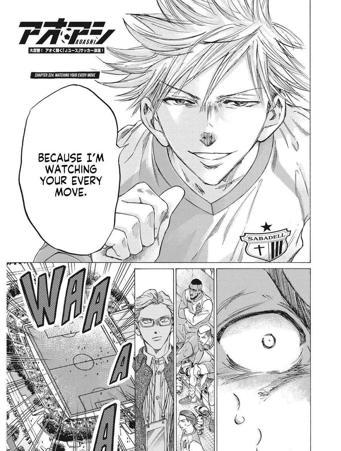 Read Ao Ashi chapter 324 image 8 on Lezhin
