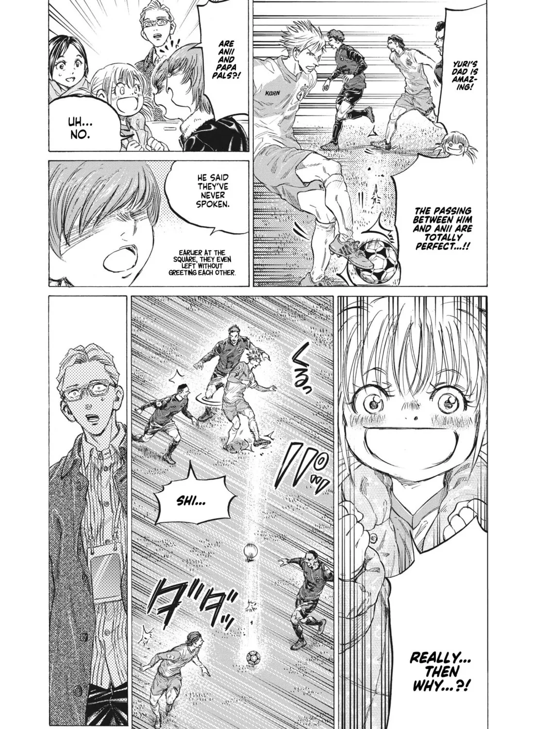 Read Ao Ashi chapter 325 image 19 on Lezhin