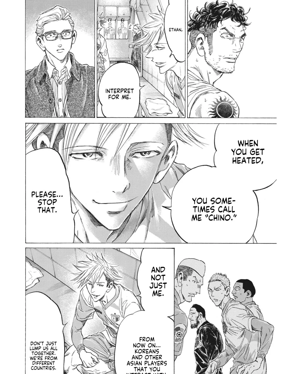Read Ao Ashi chapter 326 image 11 on Lezhin