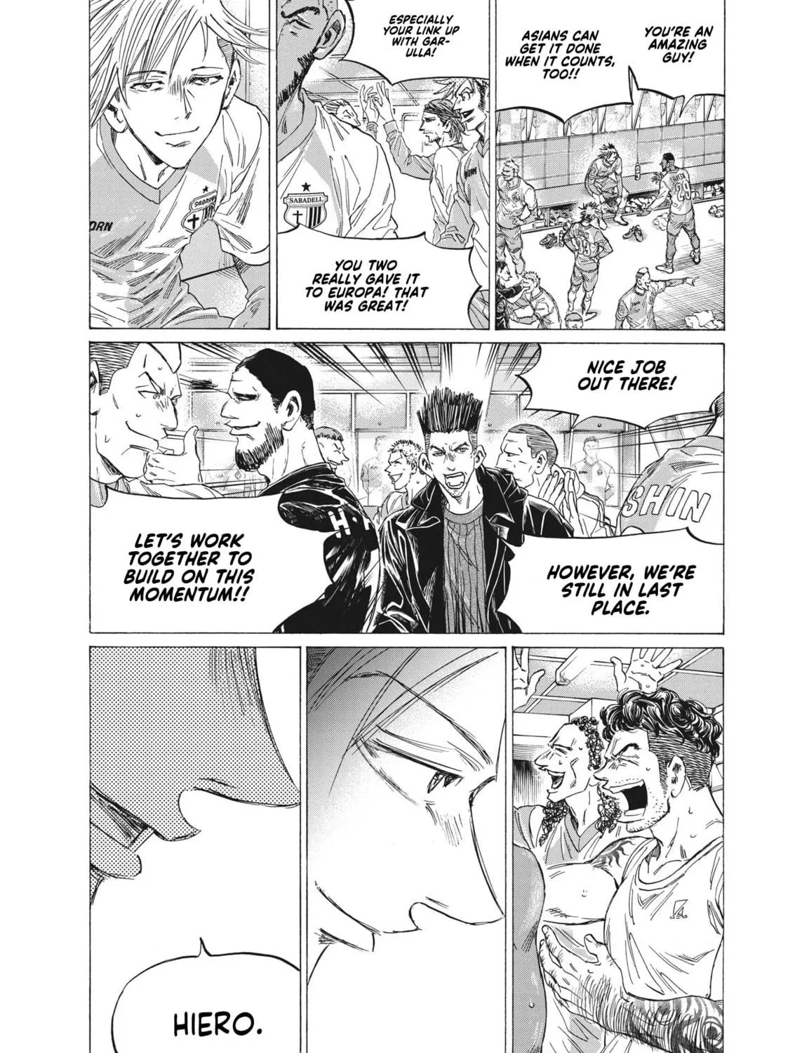 Read Ao Ashi chapter 326 image 9 on Lezhin