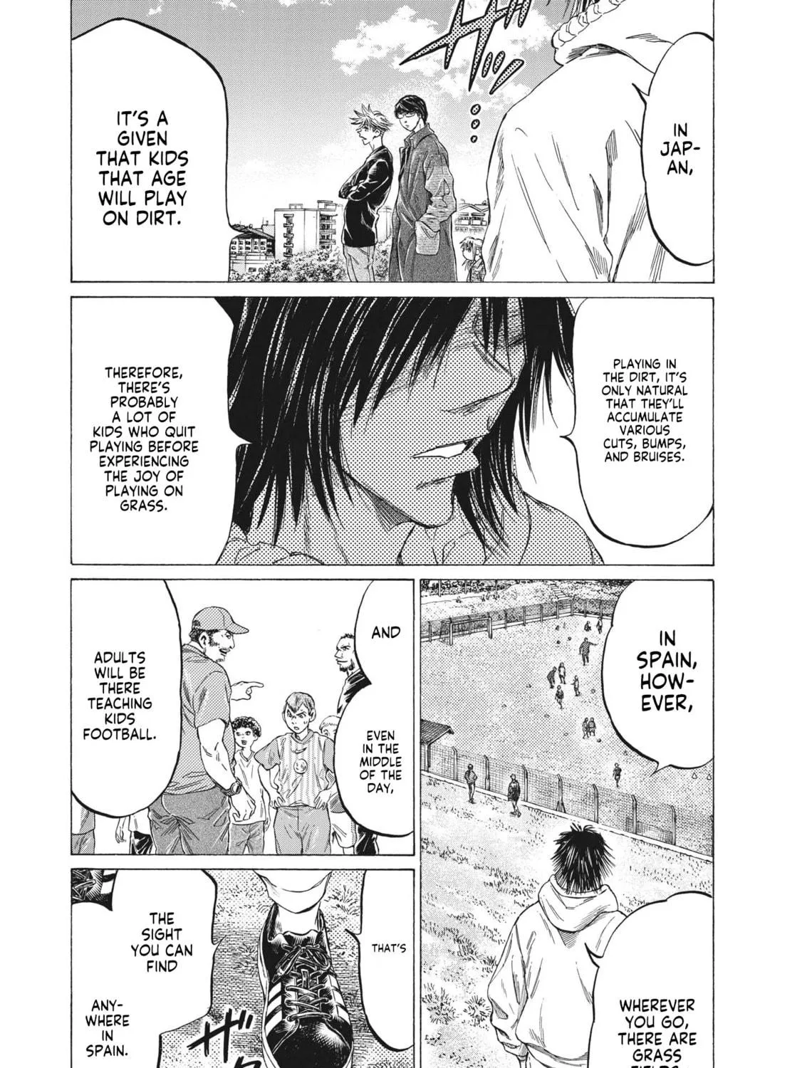 Read Ao Ashi chapter 327 image 27 on Lezhin