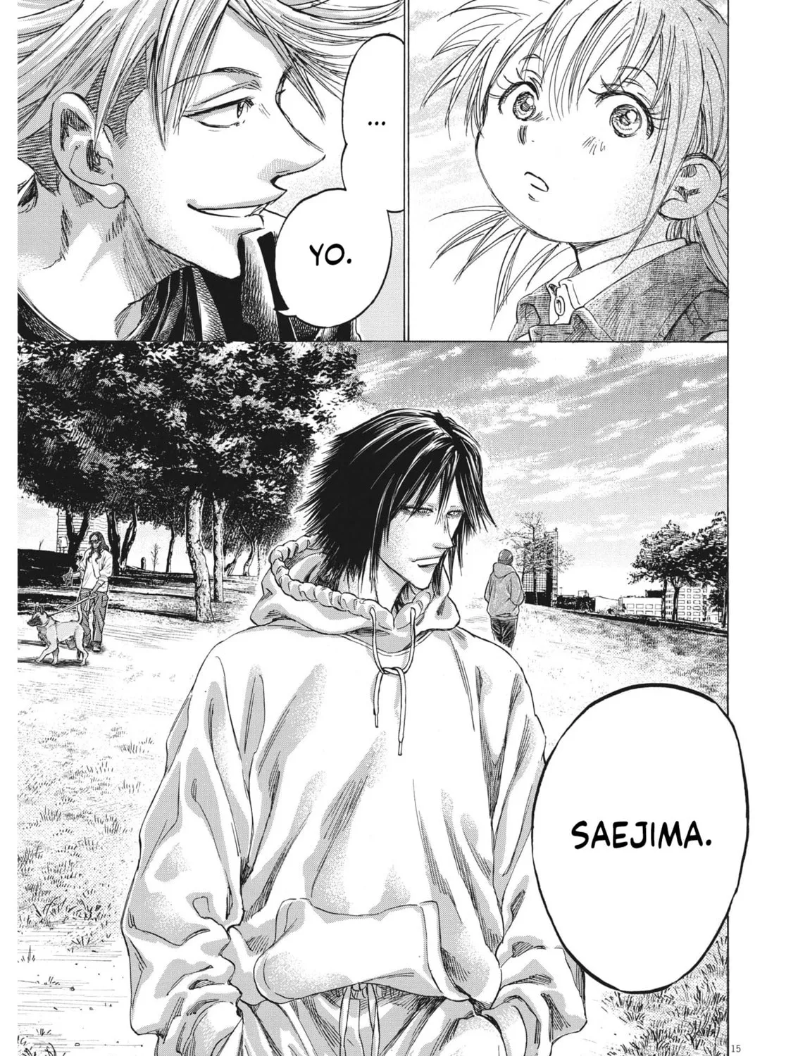Read Ao Ashi chapter 327 image 29 on Lezhin