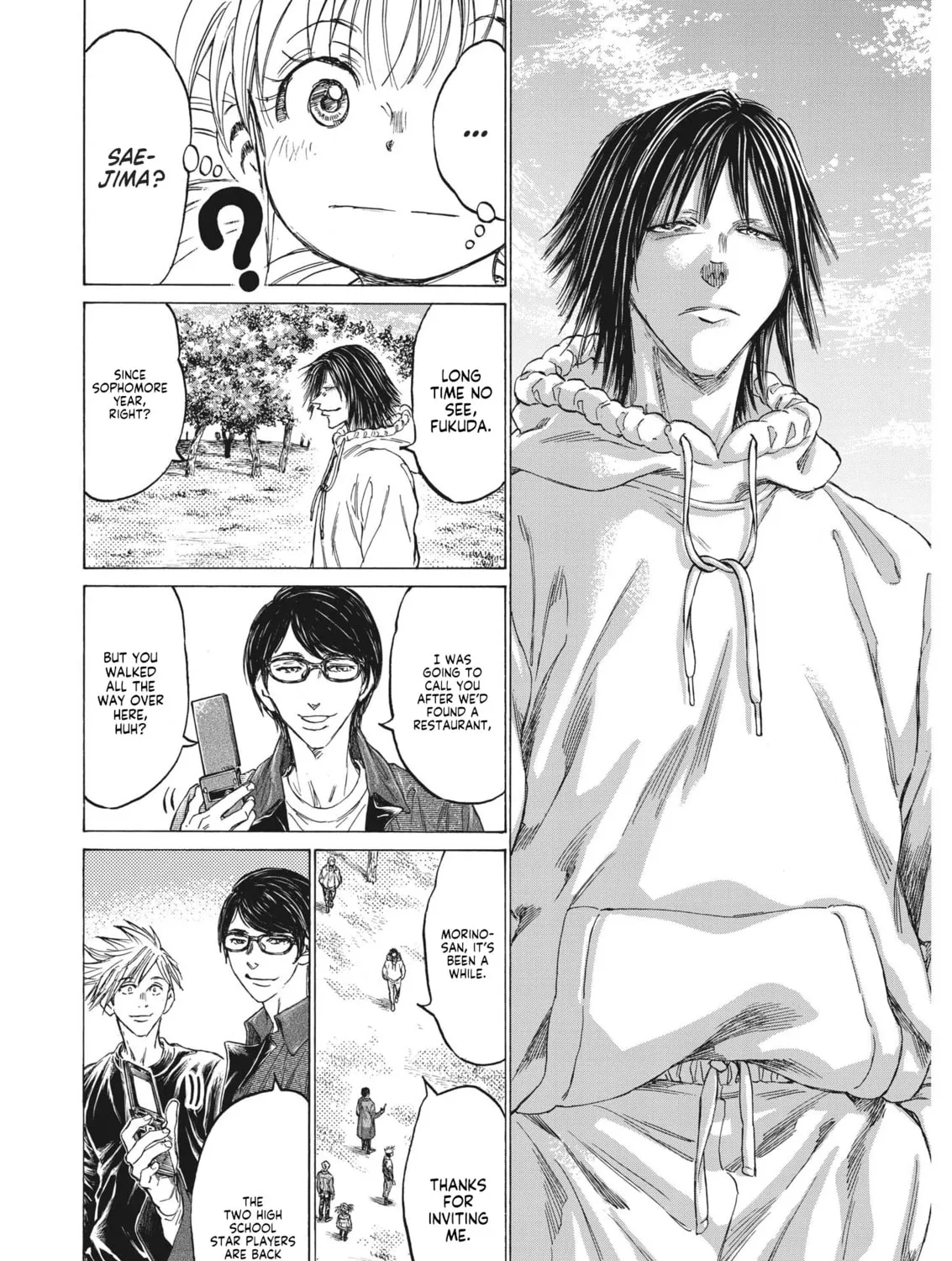 Read Ao Ashi chapter 327 image 31 on Lezhin