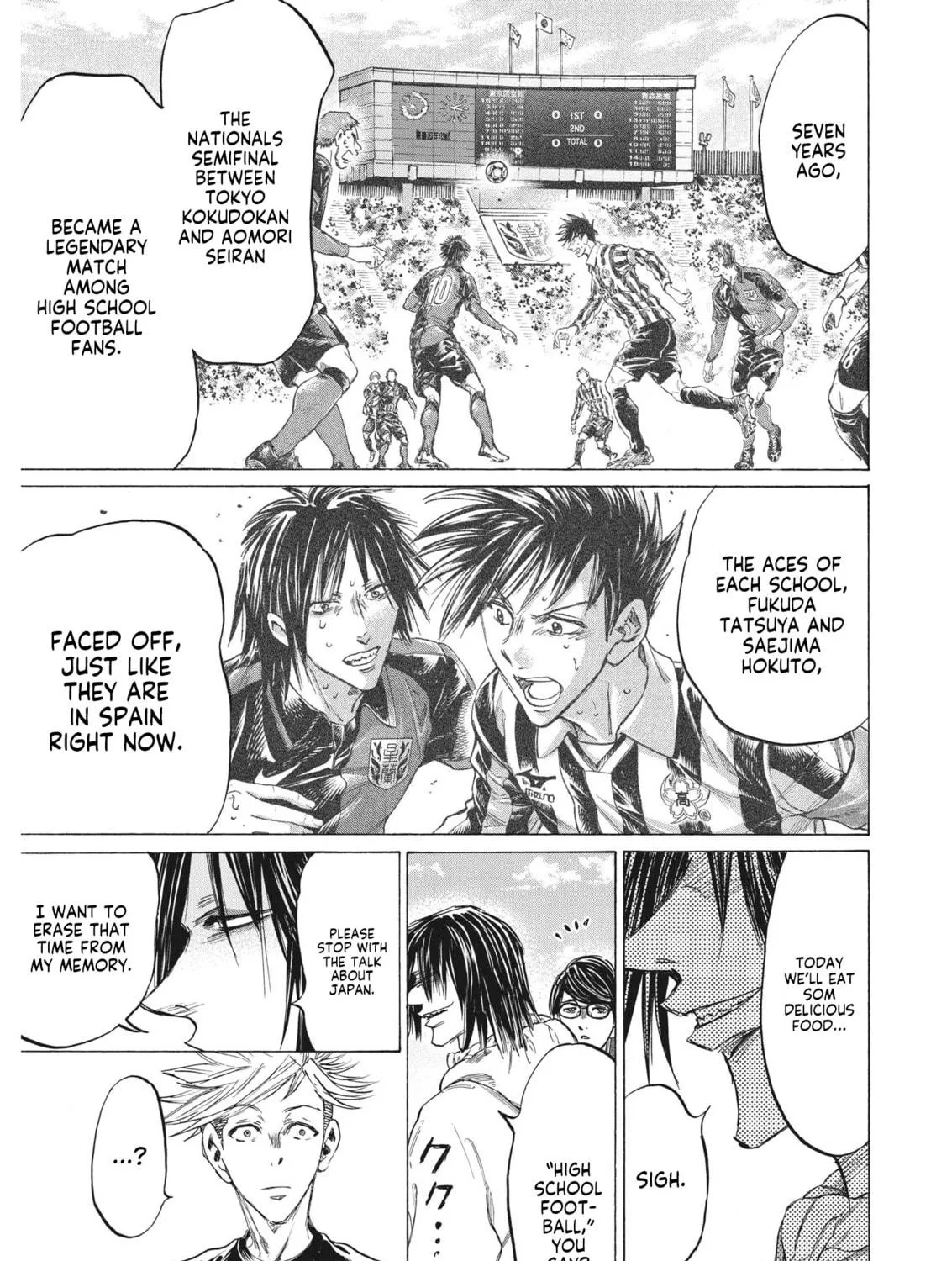 Read Ao Ashi chapter 327 image 33 on Lezhin