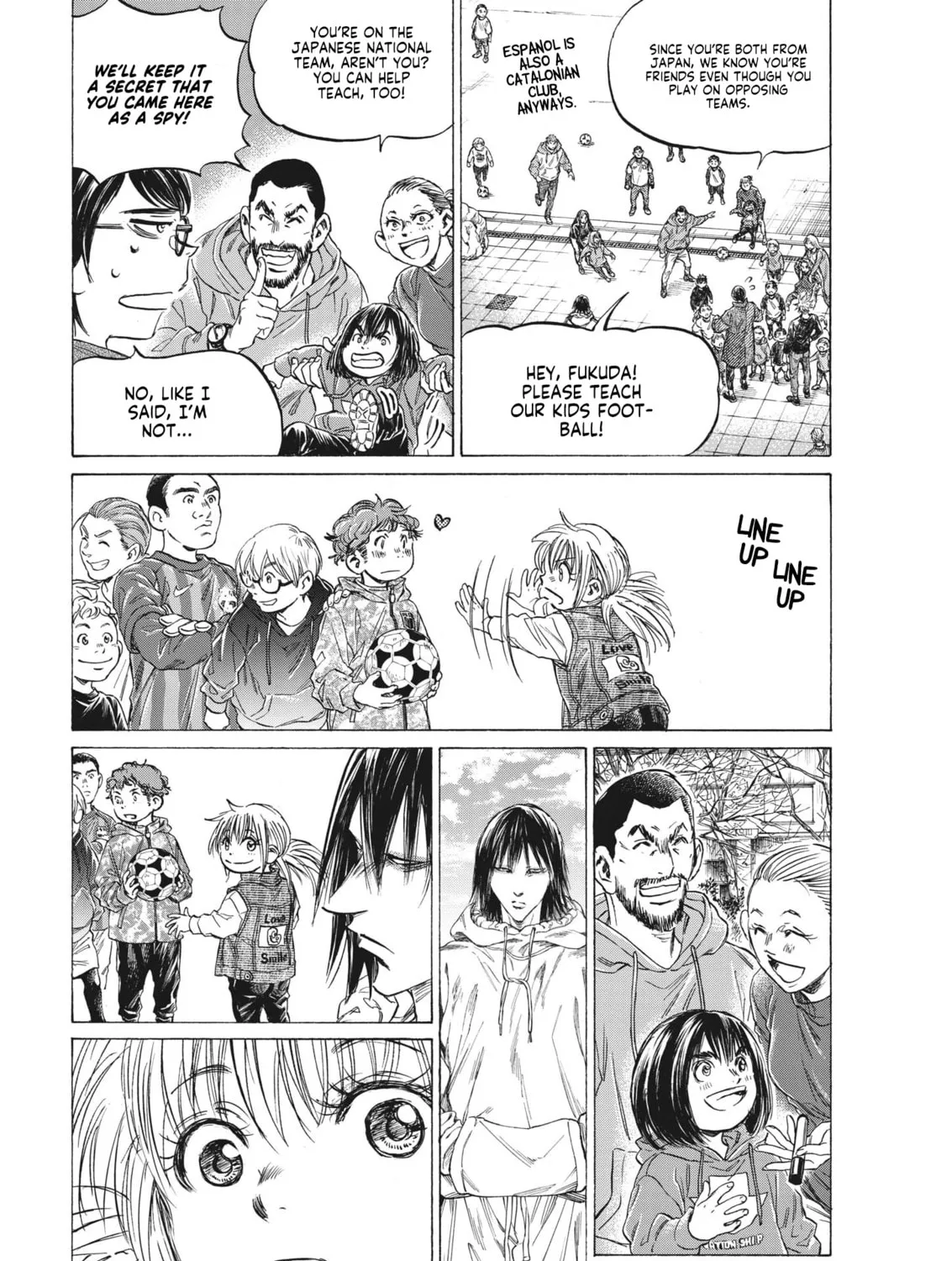 Read Ao Ashi chapter 329 image 11 on Lezhin