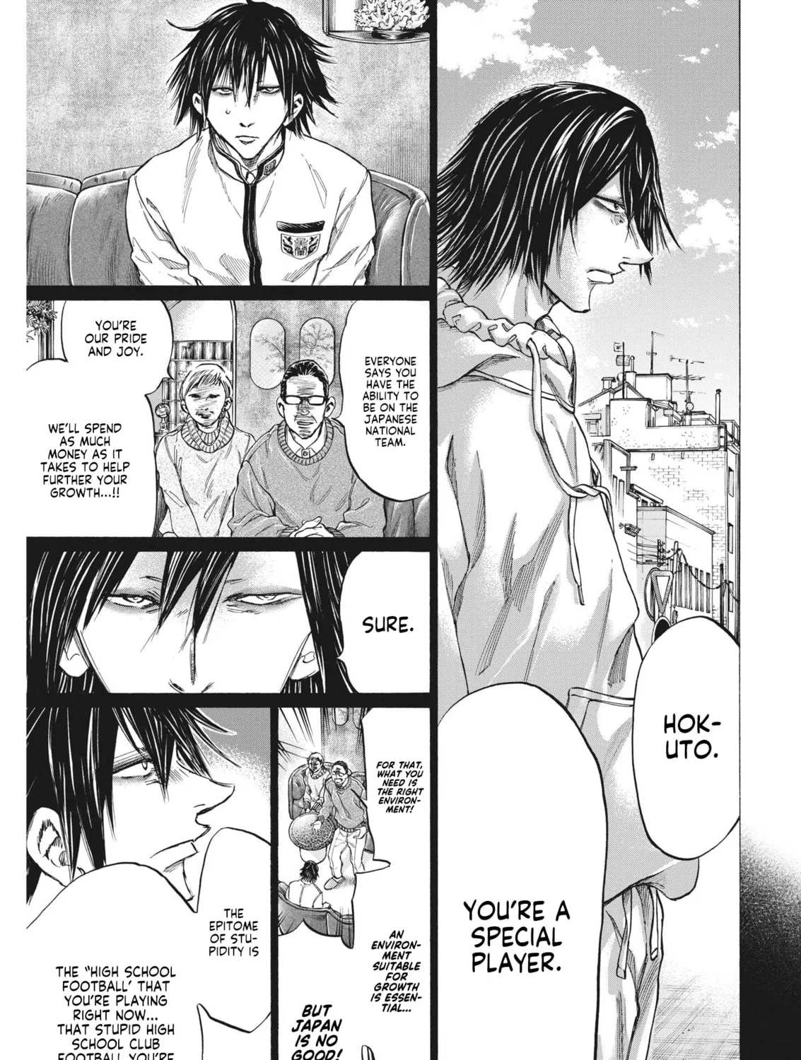 Read Ao Ashi chapter 329 image 13 on Lezhin